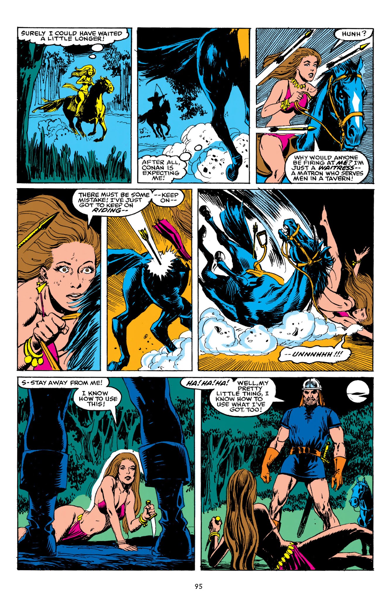 Read online The Chronicles of Conan comic -  Issue # TPB 30 (Part 1) - 96