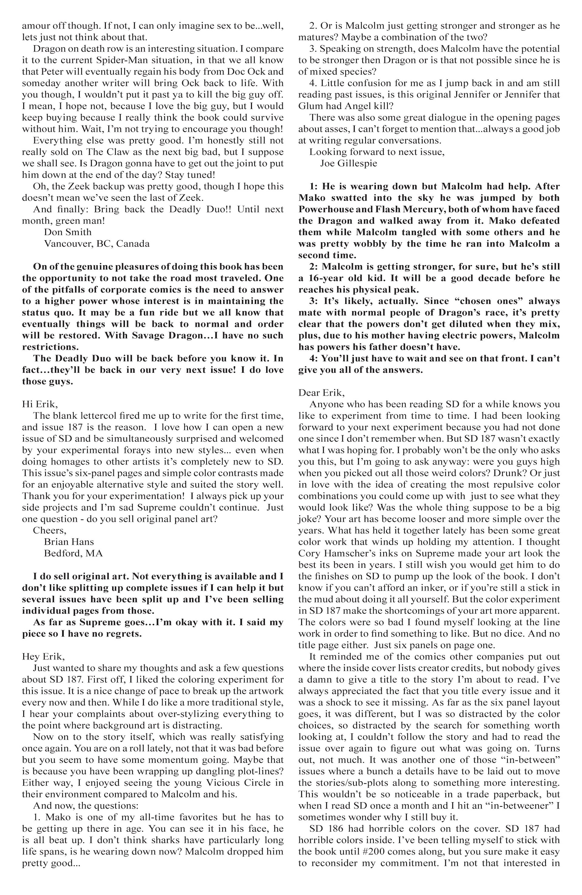 Read online The Savage Dragon (1993) comic -  Issue #189 - 24