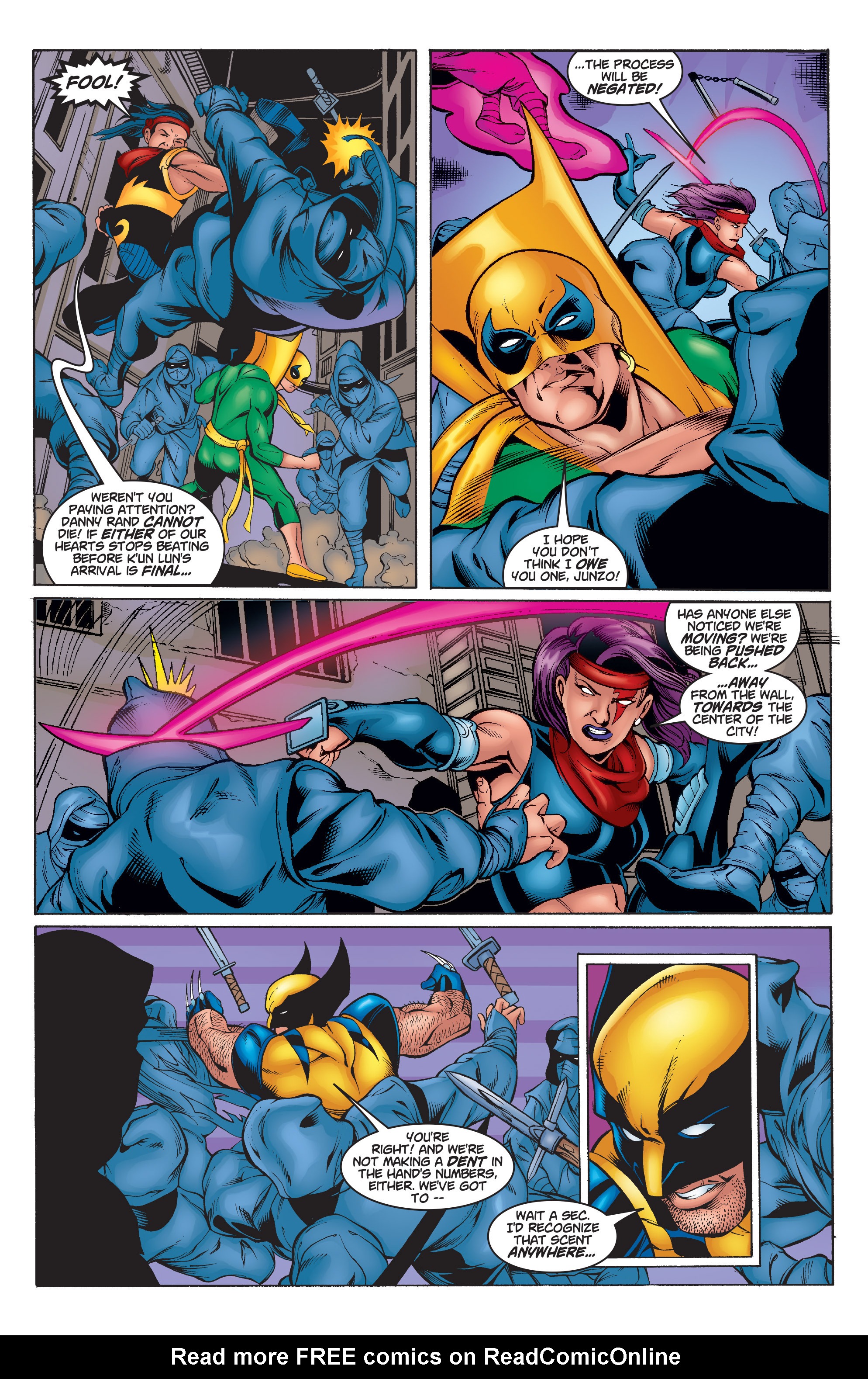 Read online Iron Fist: The Return of K'un Lun comic -  Issue # TPB - 197