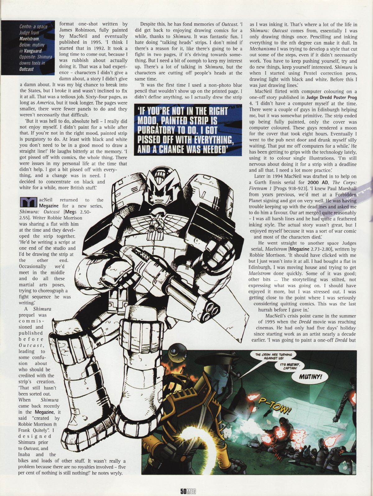Read online Judge Dredd Megazine (Vol. 5) comic -  Issue #228 - 50