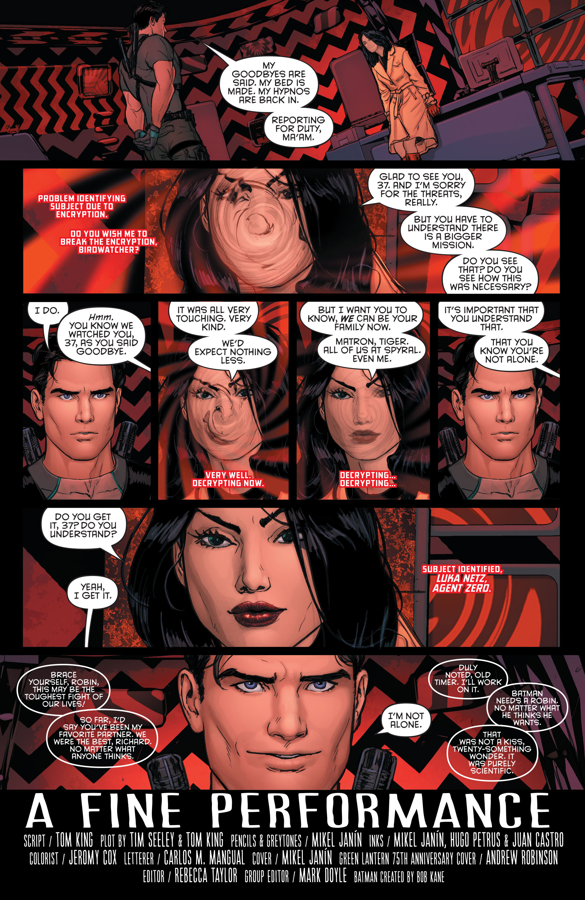 Read online Grayson comic -  Issue #12 - 24