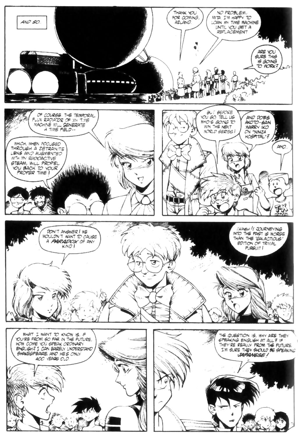 Read online Ninja High School (1986) comic -  Issue #29 - 29