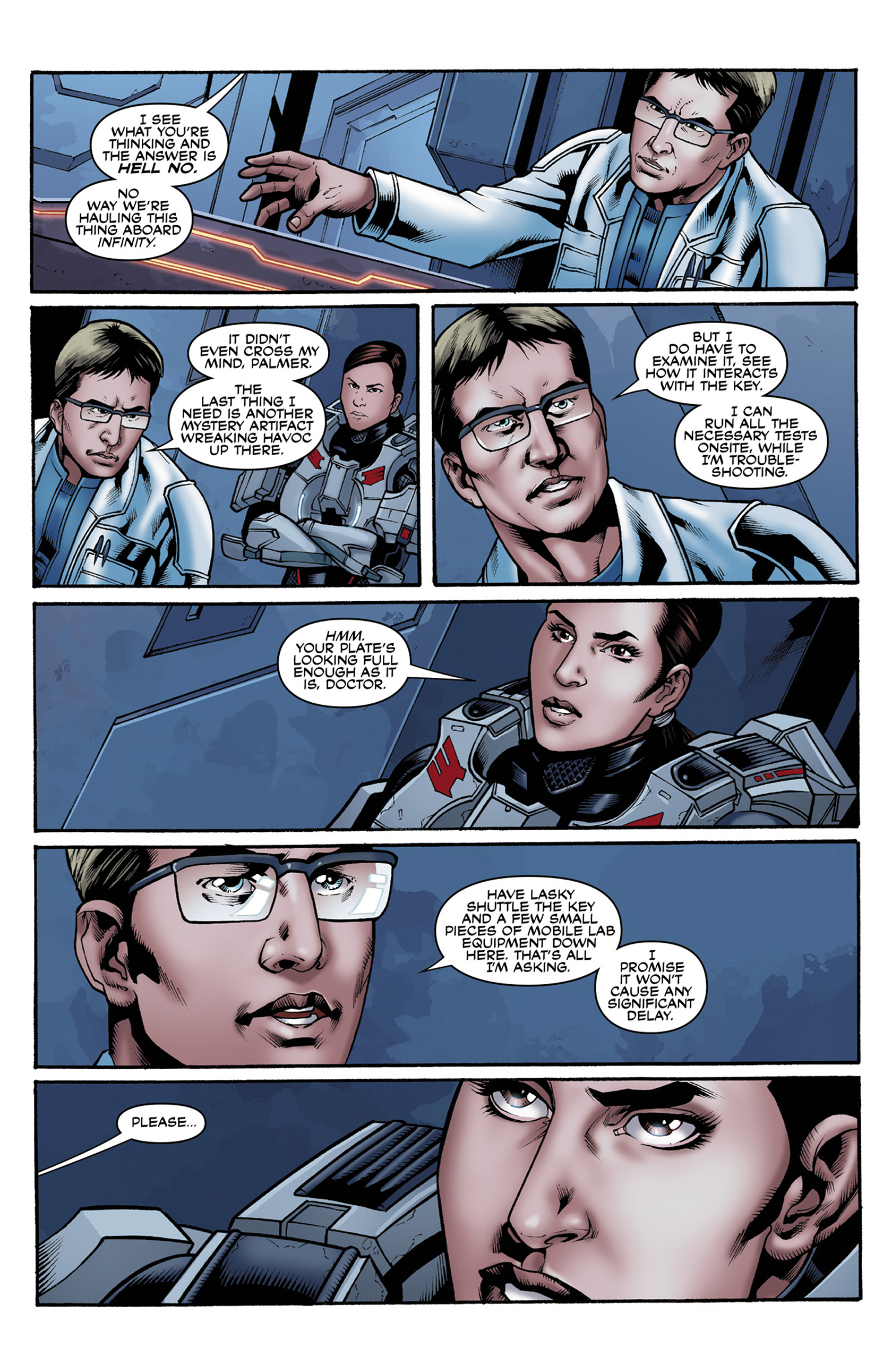 Read online Halo: Escalation comic -  Issue #14 - 12