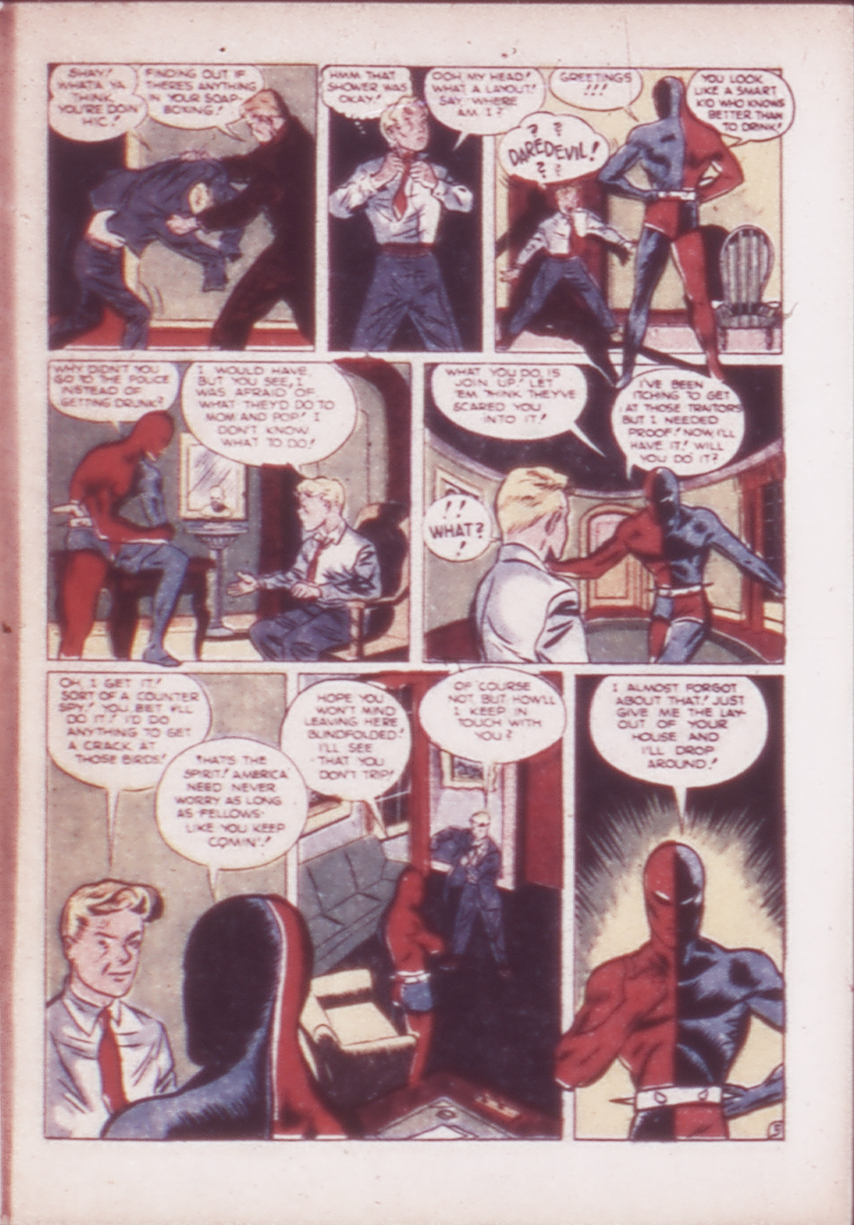 Read online Daredevil (1941) comic -  Issue #8 - 7