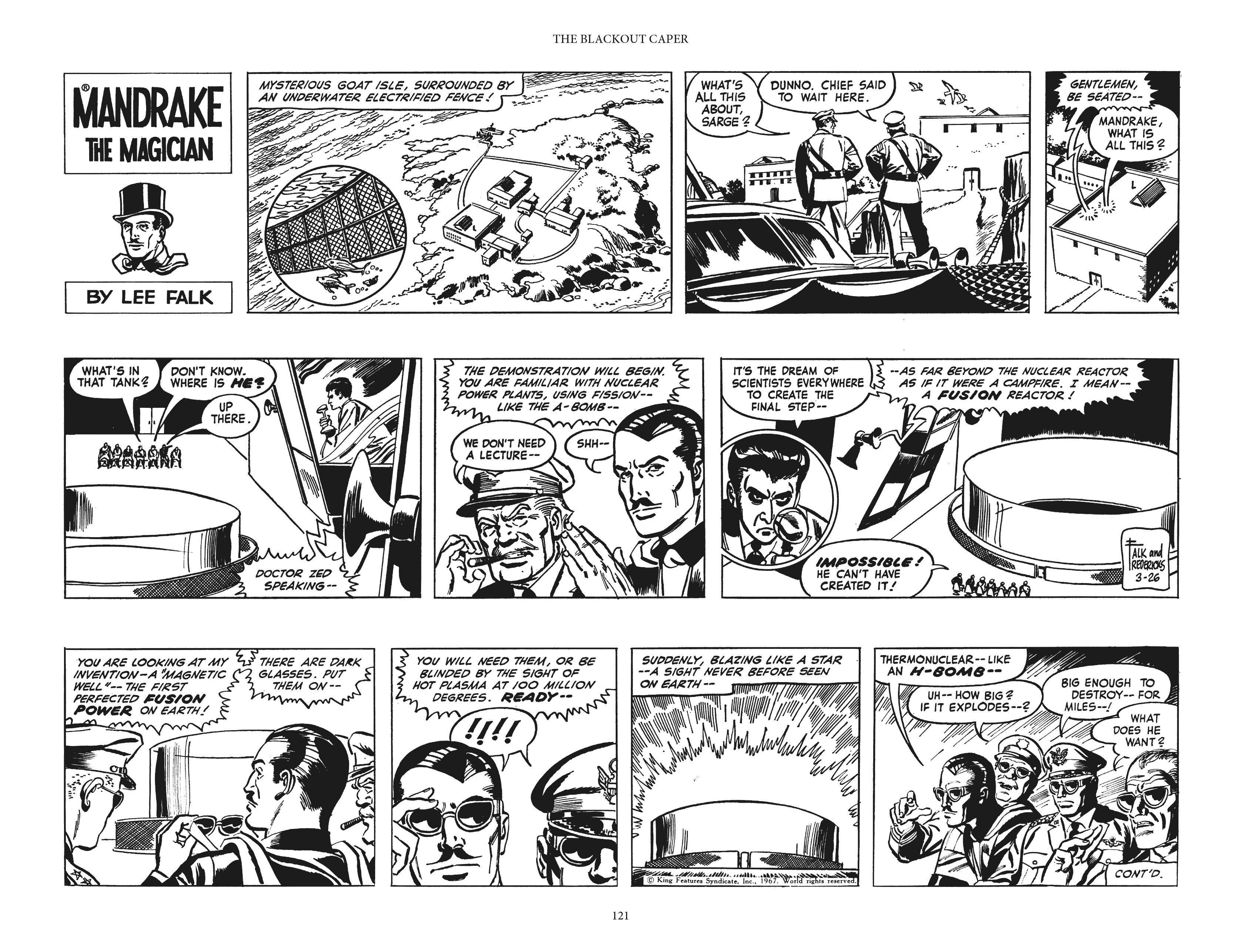 Read online Mandrake the Magician: The Fred Fredricks Sundays comic -  Issue # TPB (Part 2) - 22