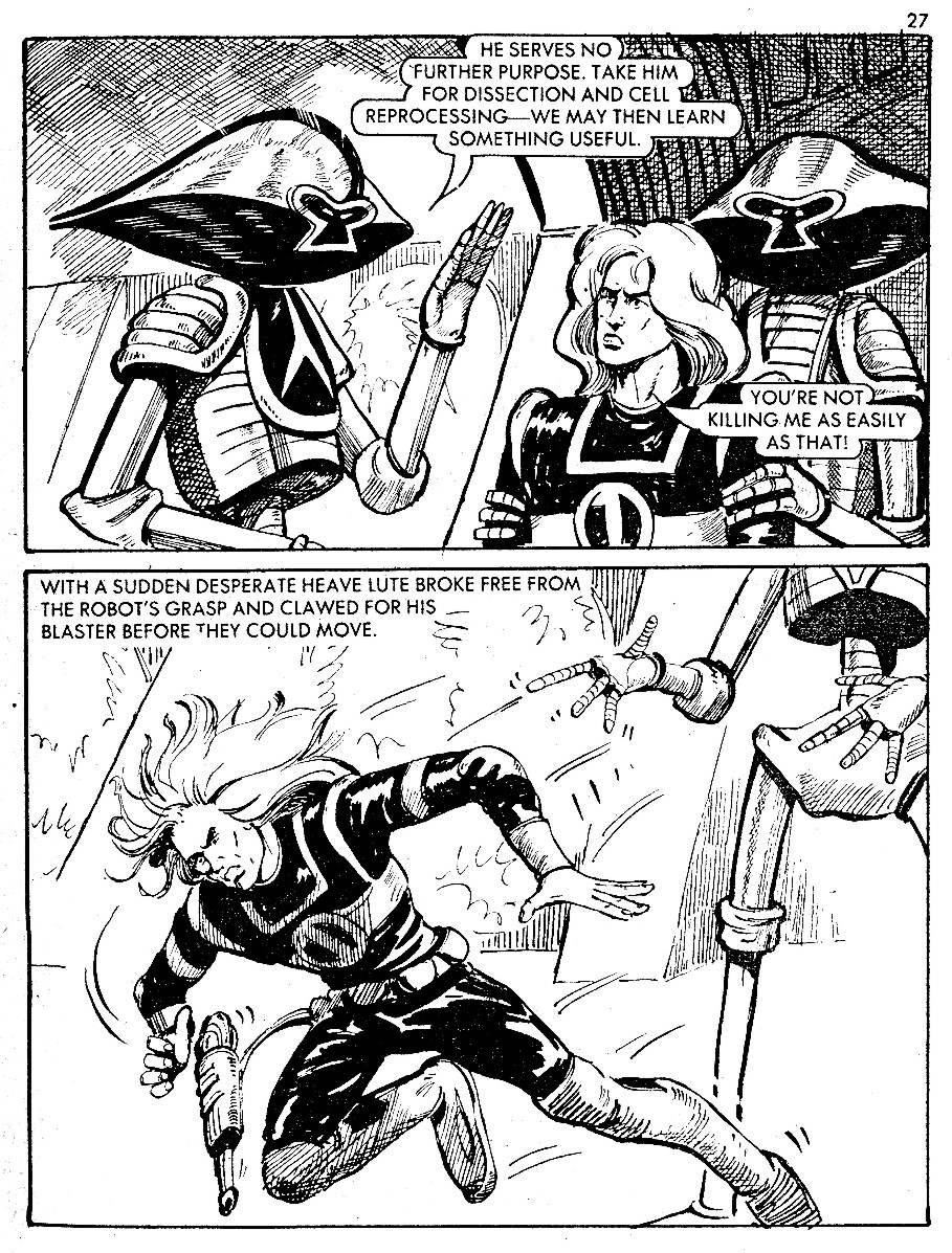 Read online Starblazer comic -  Issue #1 - 27