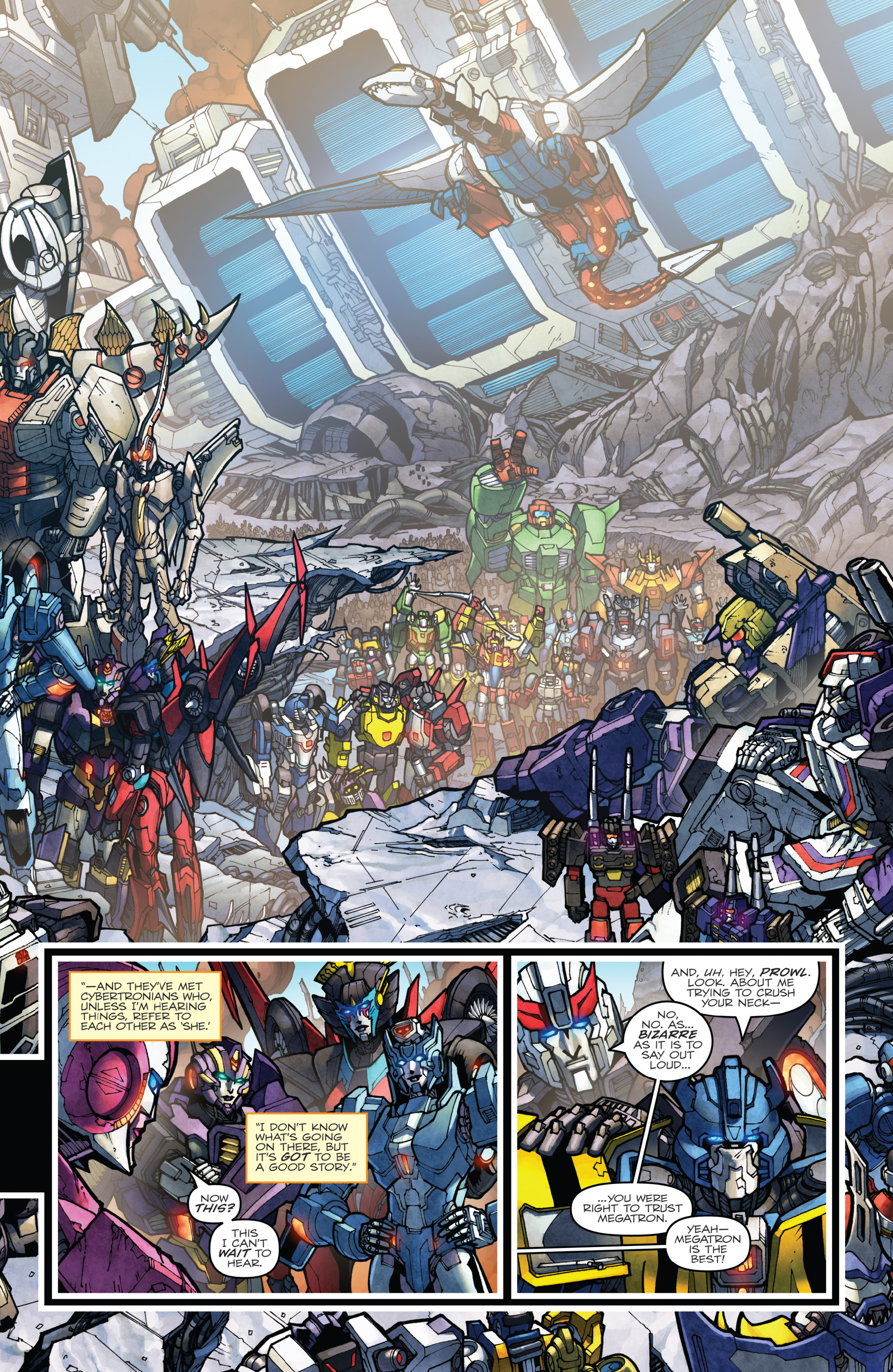 Read online The Transformers: Dark Cybertron Finale comic -  Issue # Full - 82