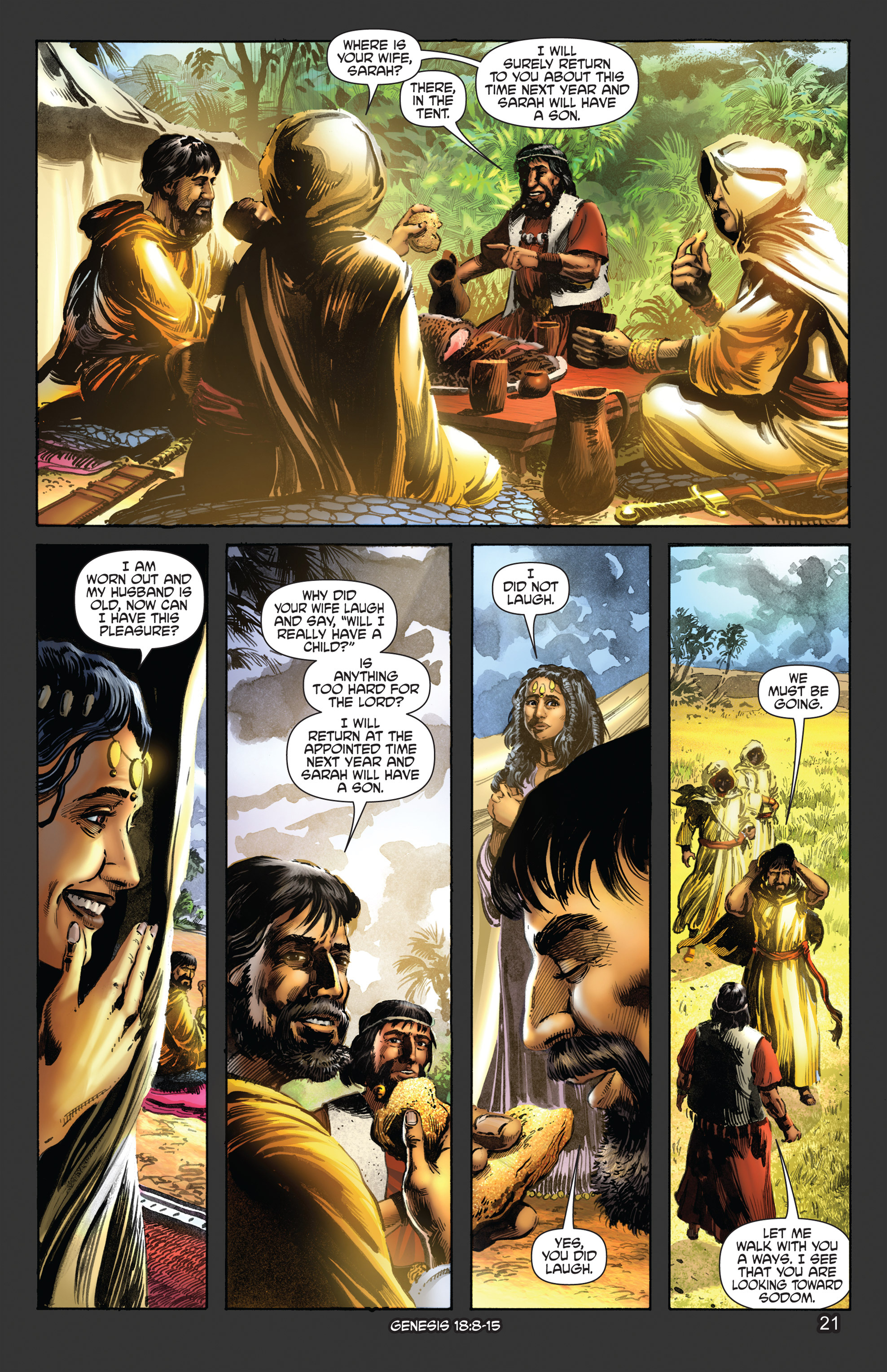 Read online The Kingstone Bible comic -  Issue #2 - 26