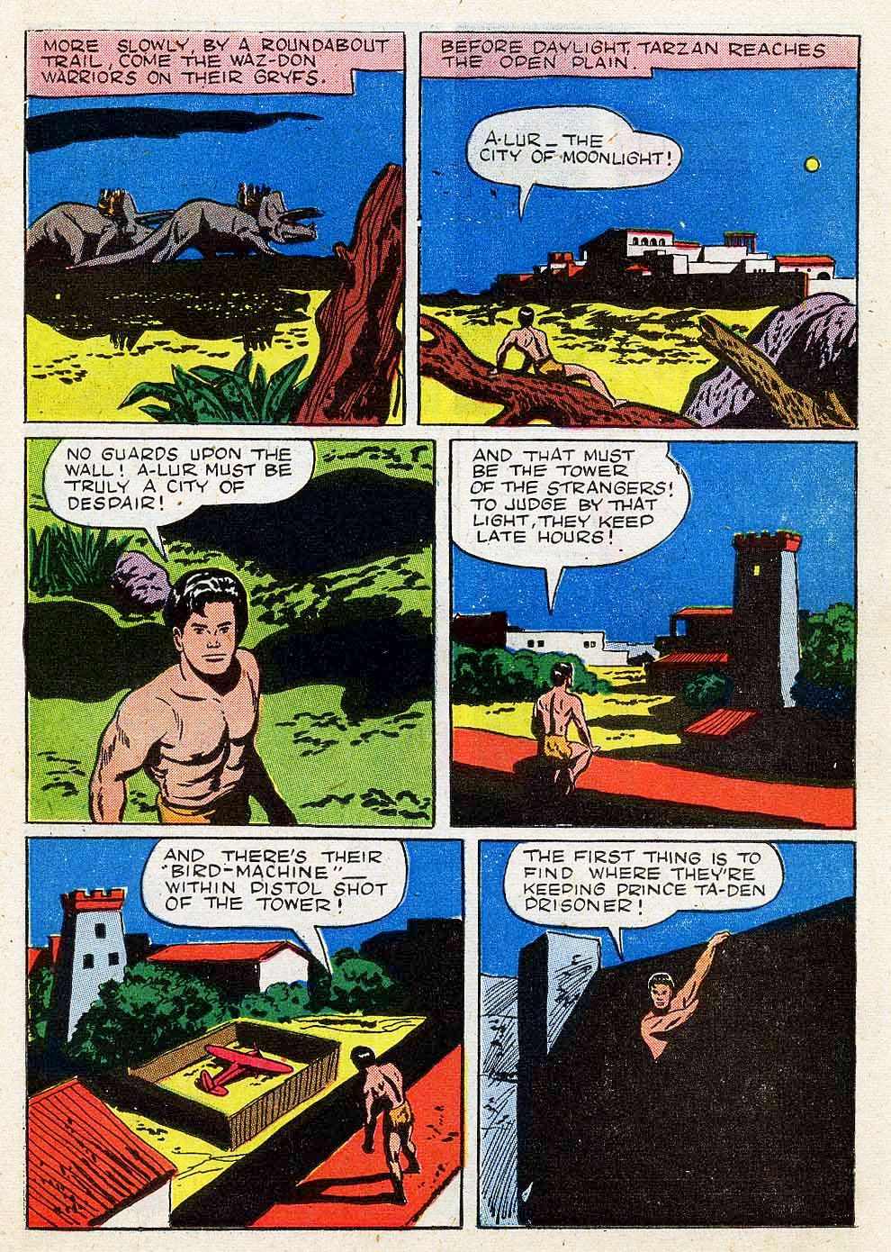 Read online Tarzan (1948) comic -  Issue #16 - 19