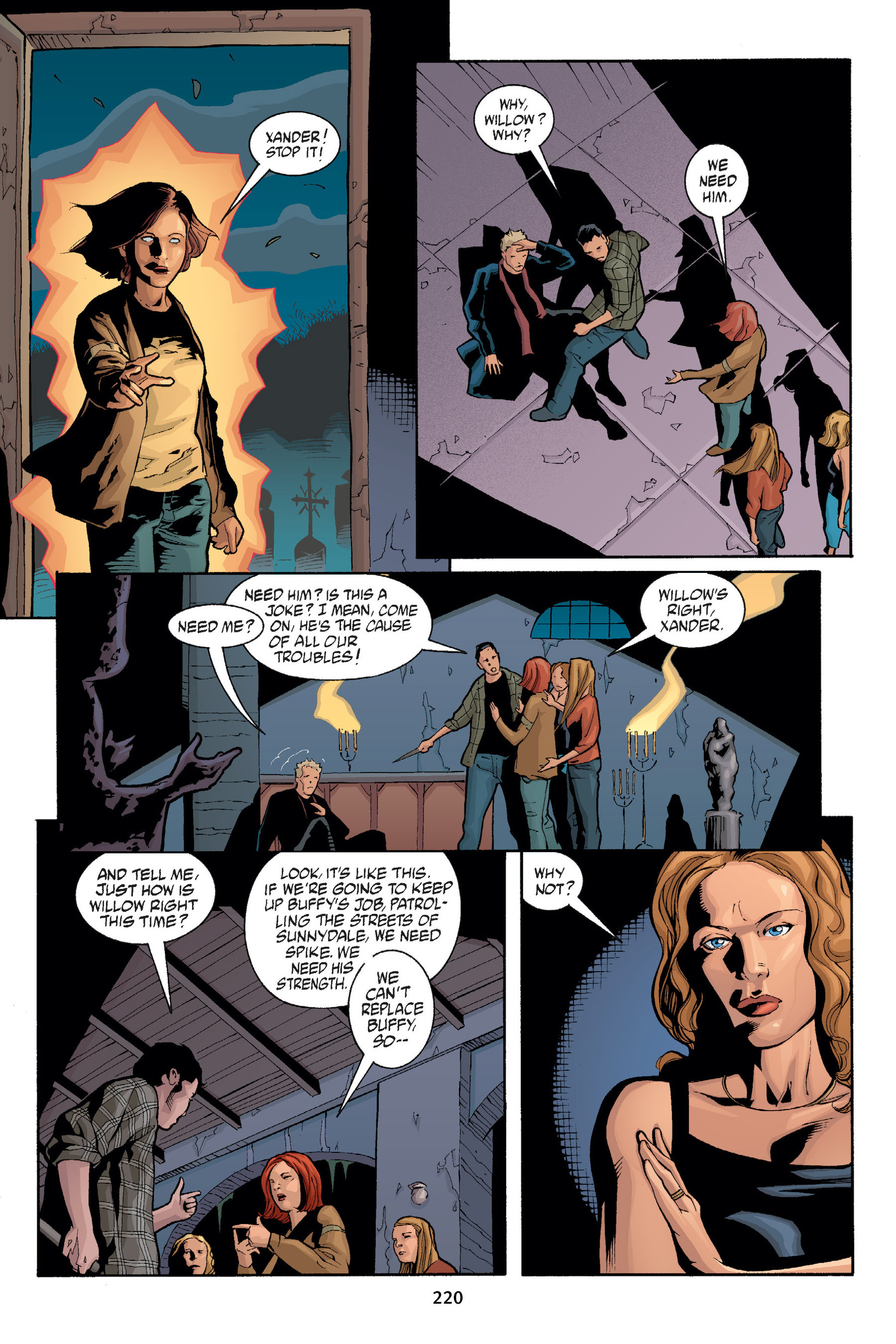 Read online Buffy the Vampire Slayer: Omnibus comic -  Issue # TPB 7 - 220