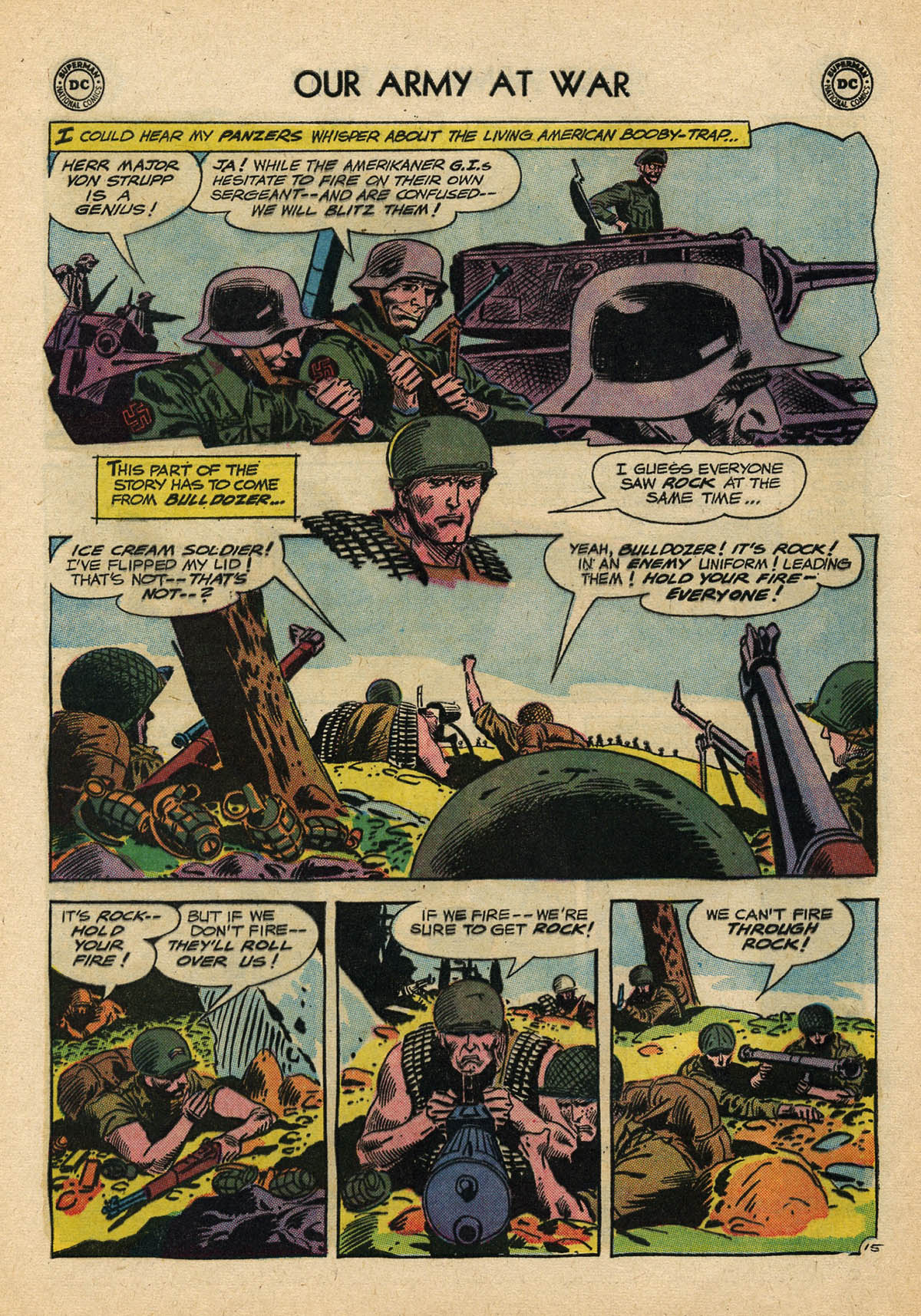 Read online Our Army at War (1952) comic -  Issue #124 - 20