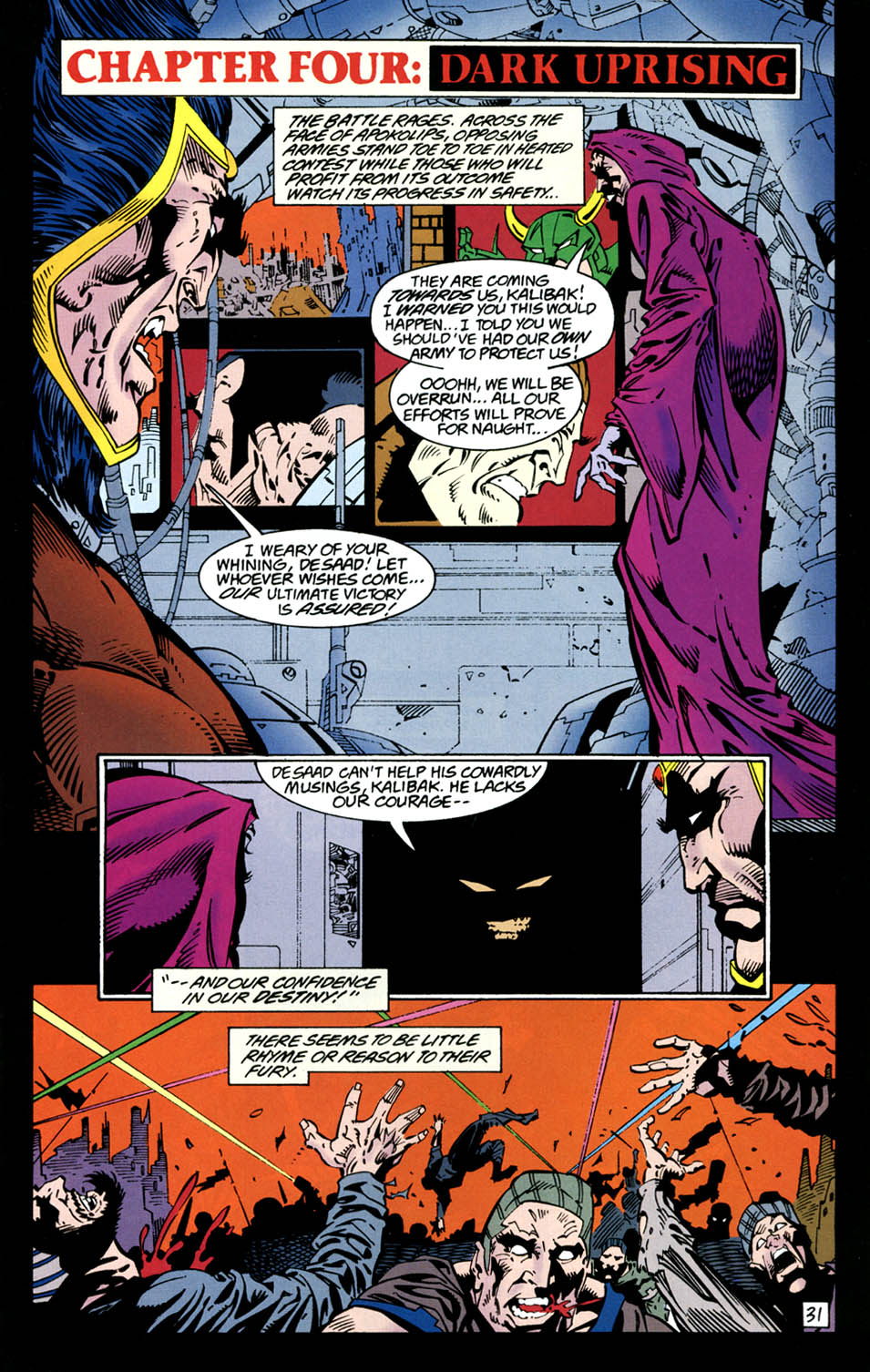 Read online Underworld Unleashed: Apokolips- Dark Uprising comic -  Issue #1 - 32