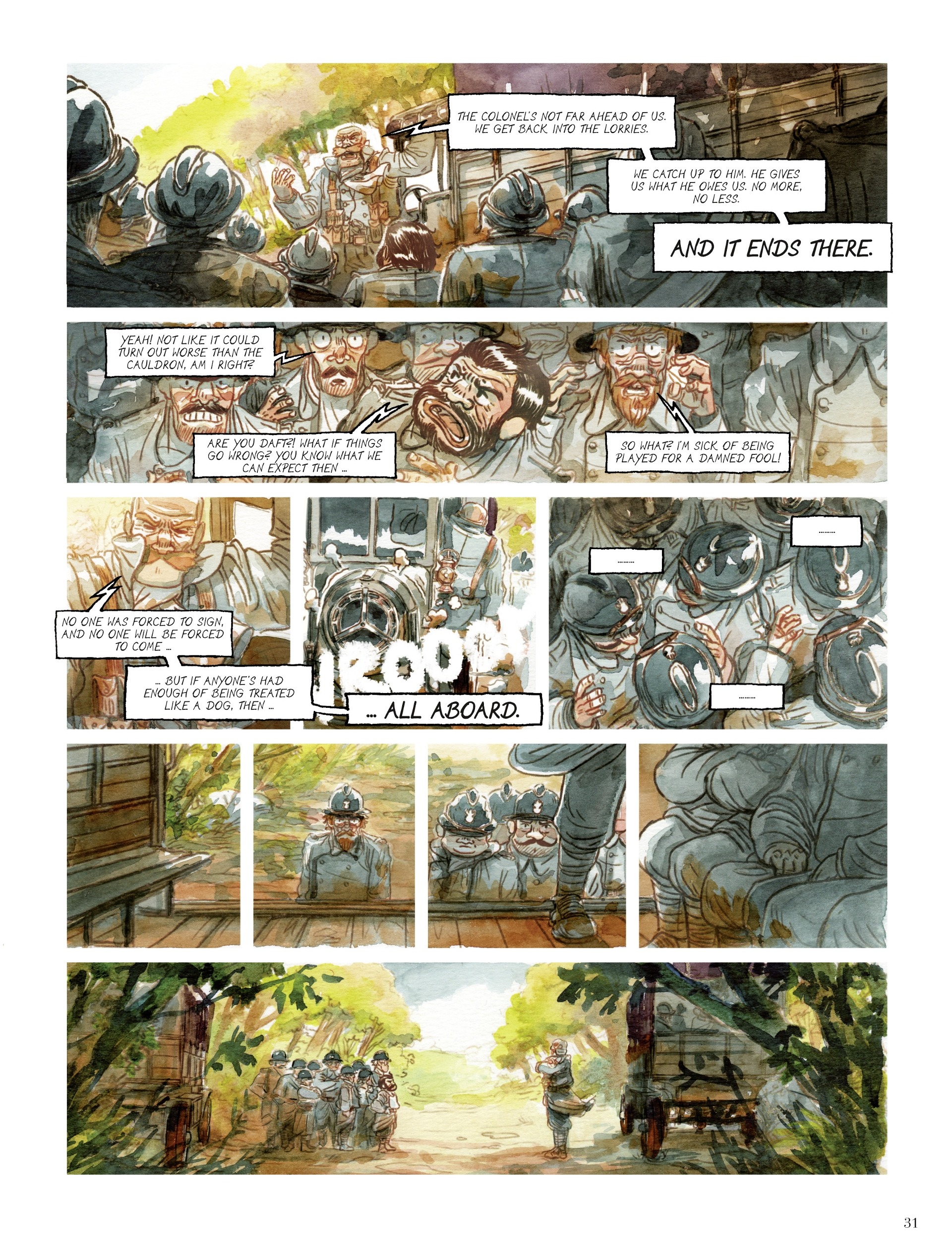 Read online Swan Song comic -  Issue #1 - 32