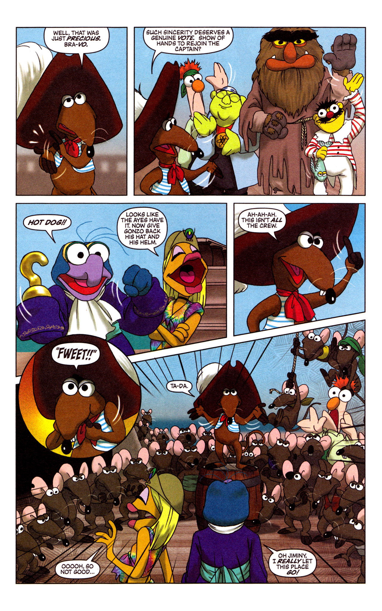 Read online Muppet Peter Pan comic -  Issue #4 - 13