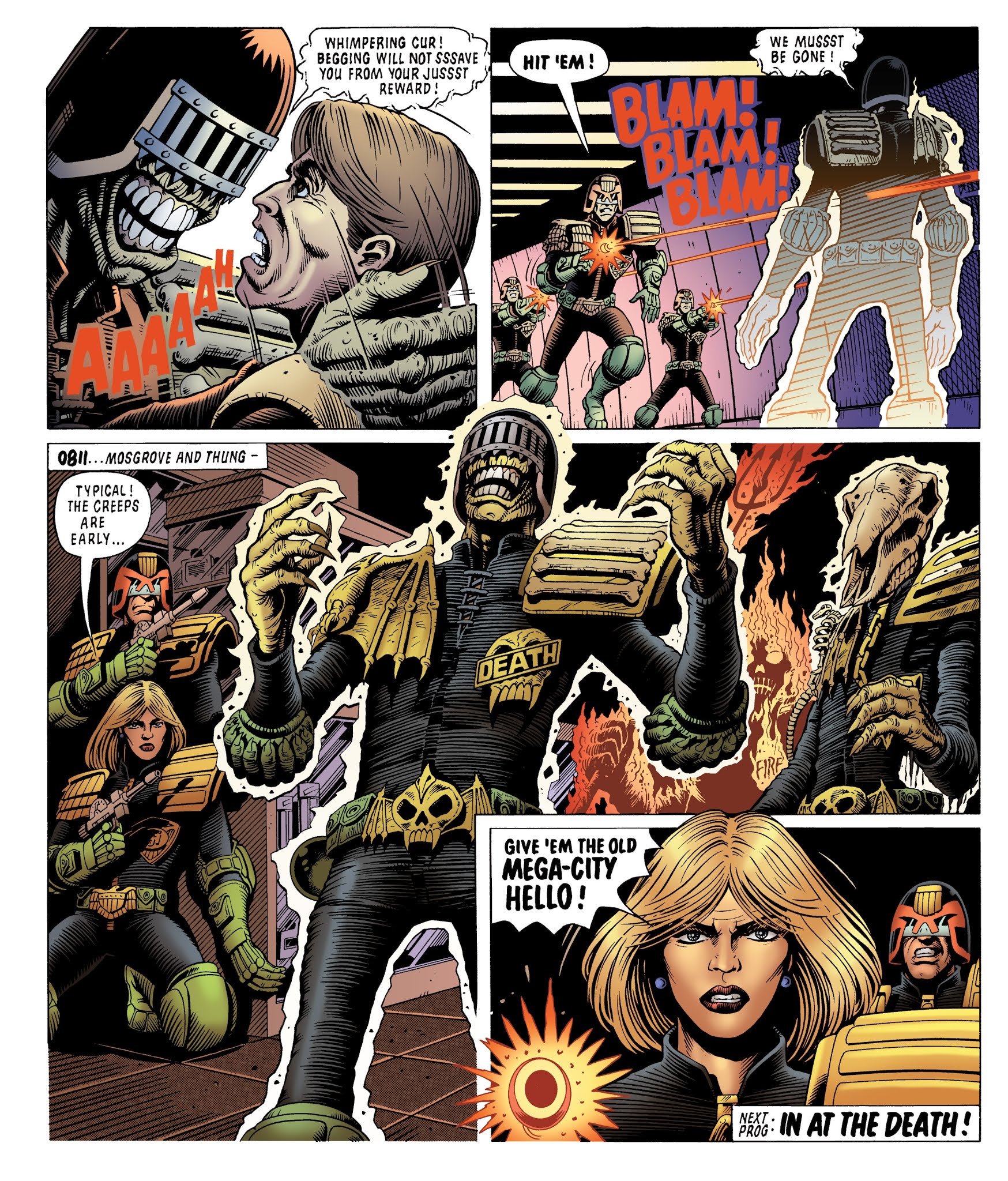 Read online Judge Dredd Classics: The Dark Judges comic -  Issue # TPB - 106