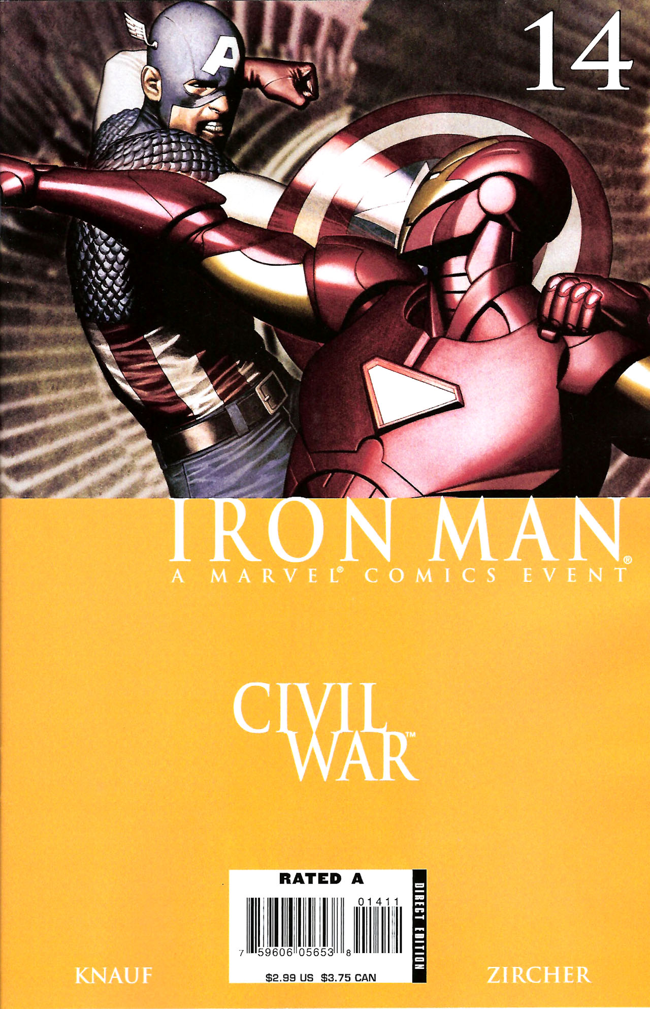 Read online The Invincible Iron Man (2007) comic -  Issue #14 - 1