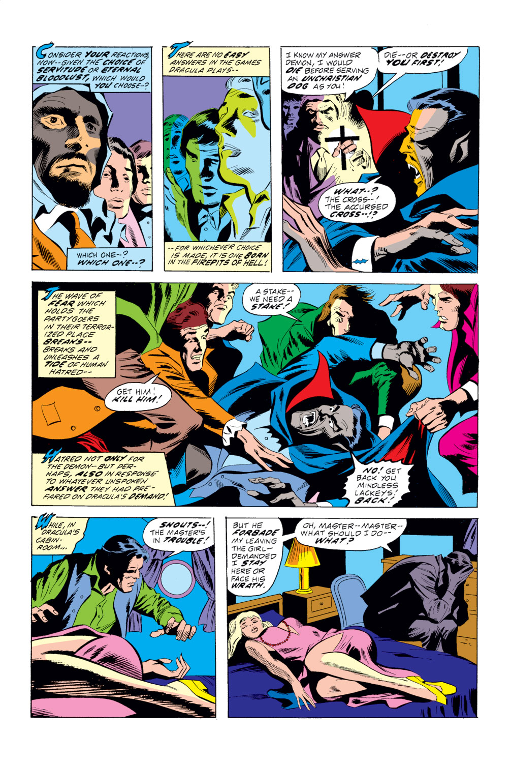 Read online Tomb of Dracula (1972) comic -  Issue #10 - 15