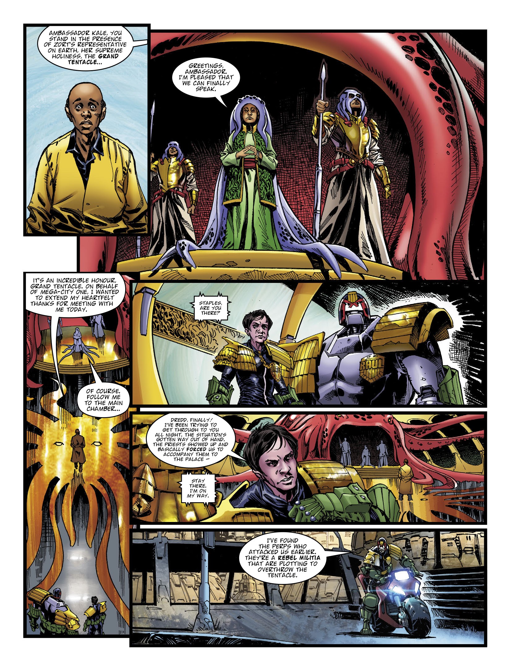Read online Judge Dredd Megazine (Vol. 5) comic -  Issue #442 - 13