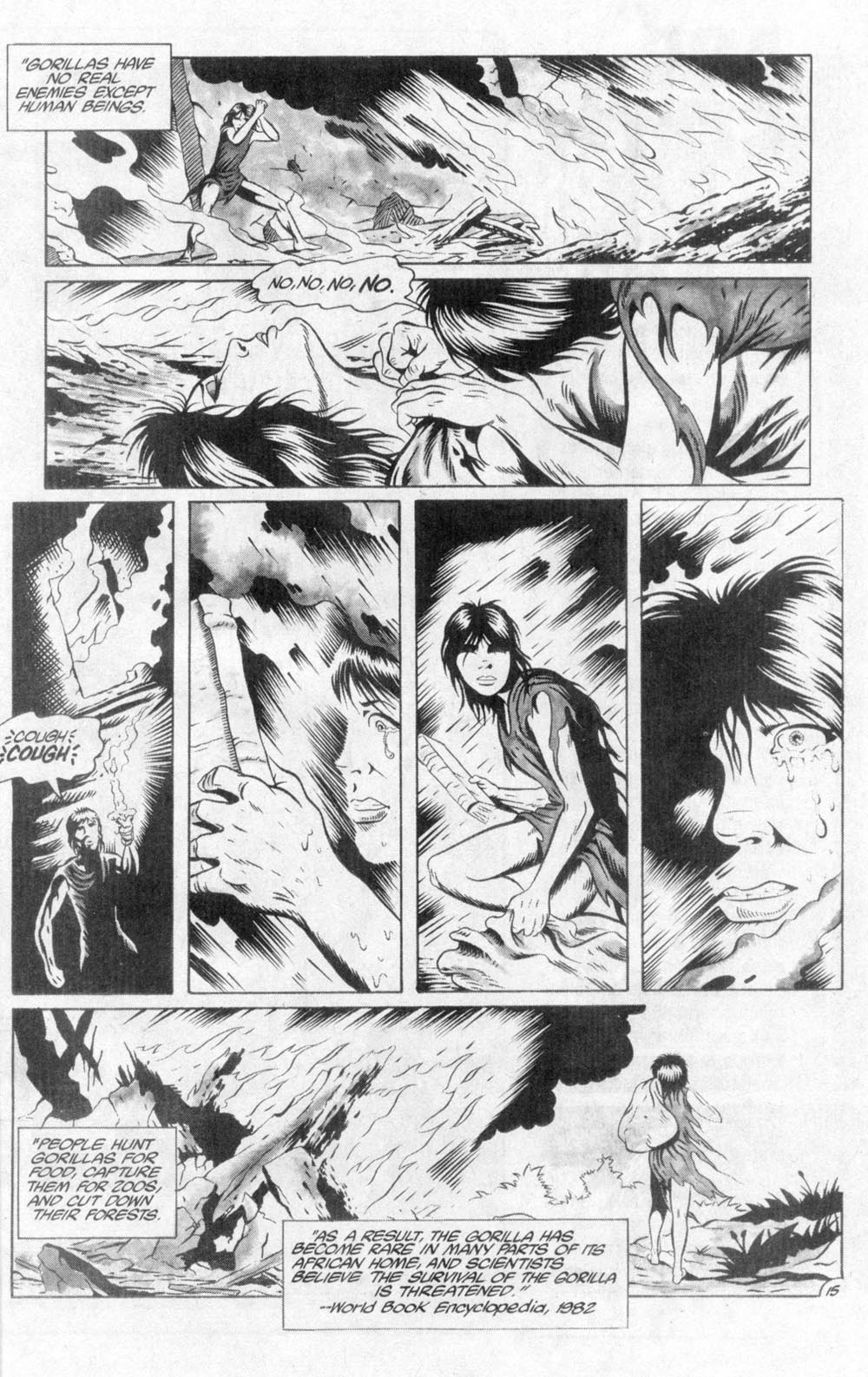 Read online Planet of the Apes (1990) comic -  Issue #1 - 19