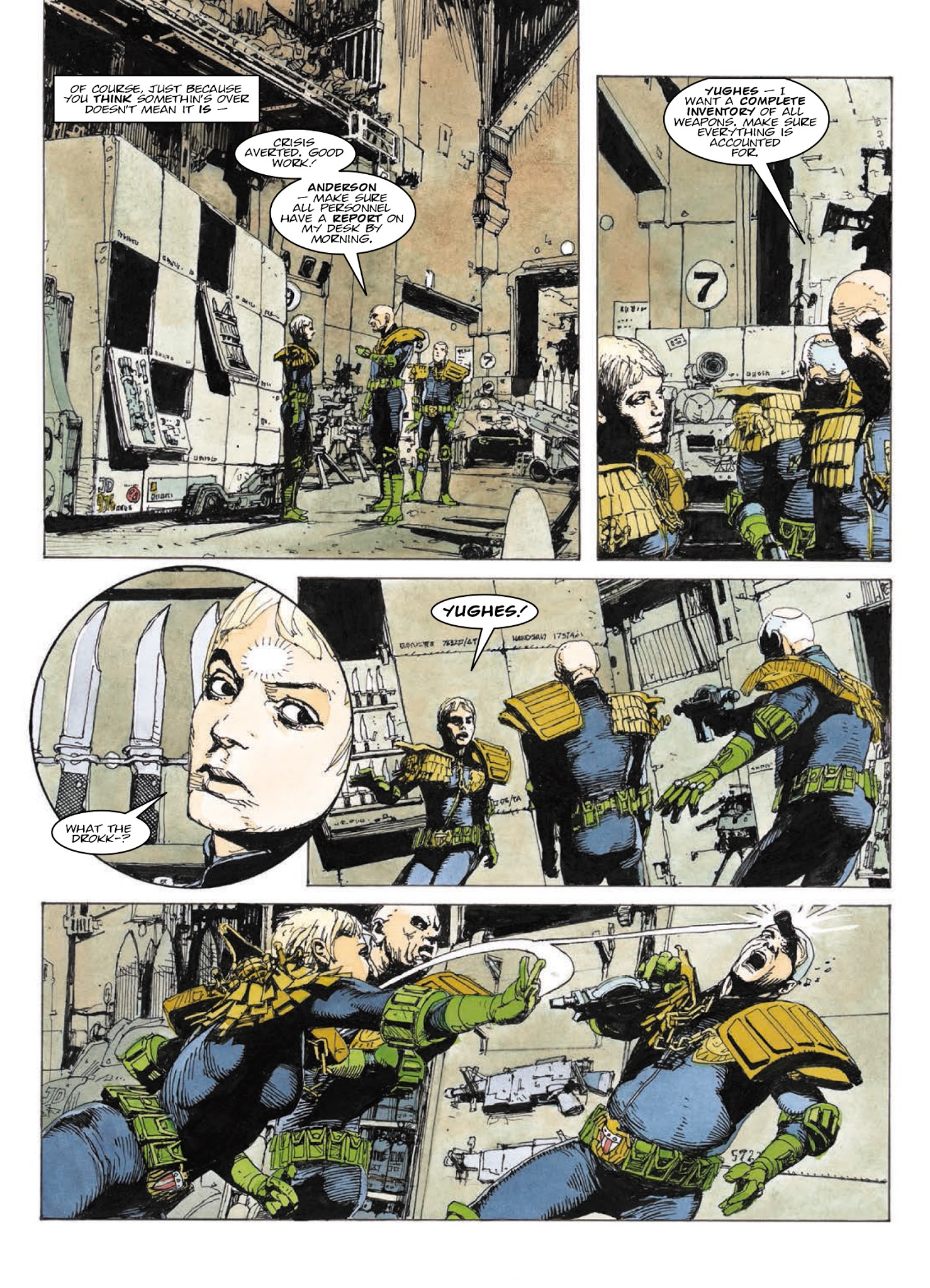Read online Judge Anderson: The Psi Files comic -  Issue # TPB 4 - 214