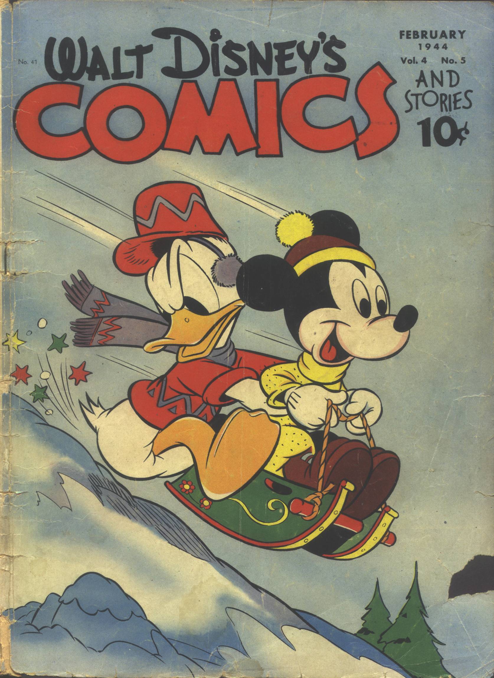 Read online Walt Disney's Comics and Stories comic -  Issue #41 - 1