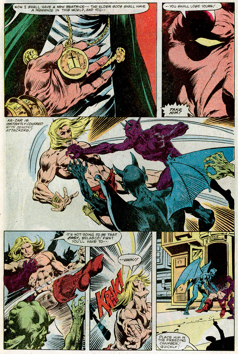 Read online Ka-Zar the Savage comic -  Issue #12 - 13