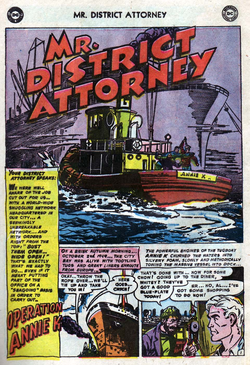 Read online Mr. District Attorney comic -  Issue #33 - 28