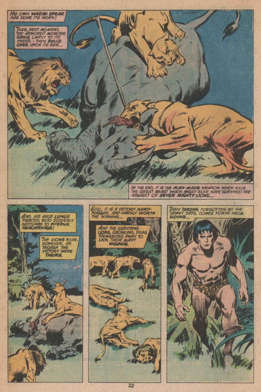 Read online Tarzan (1977) comic -  Issue #5 - 13