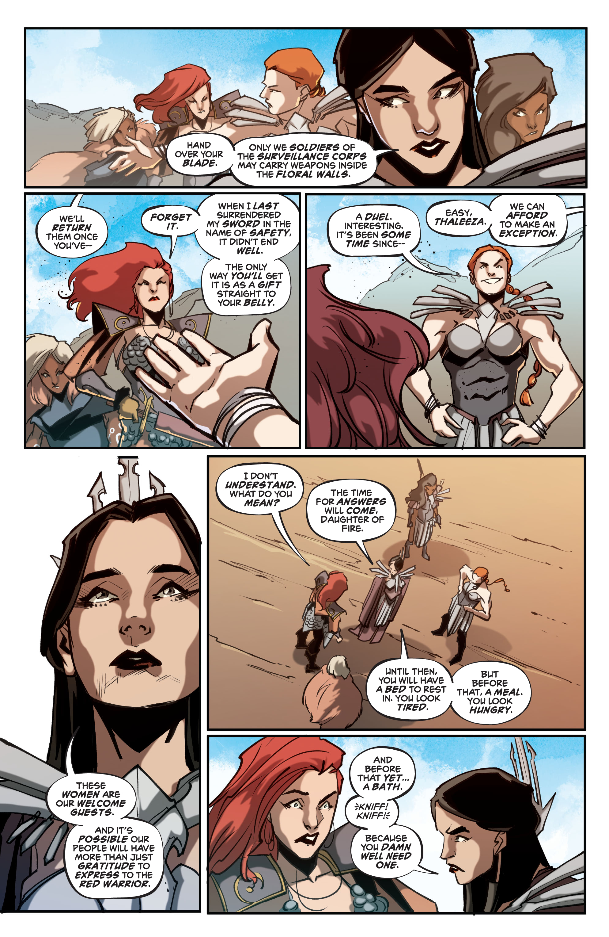 Read online Red Sonja (2021) comic -  Issue #11 - 10