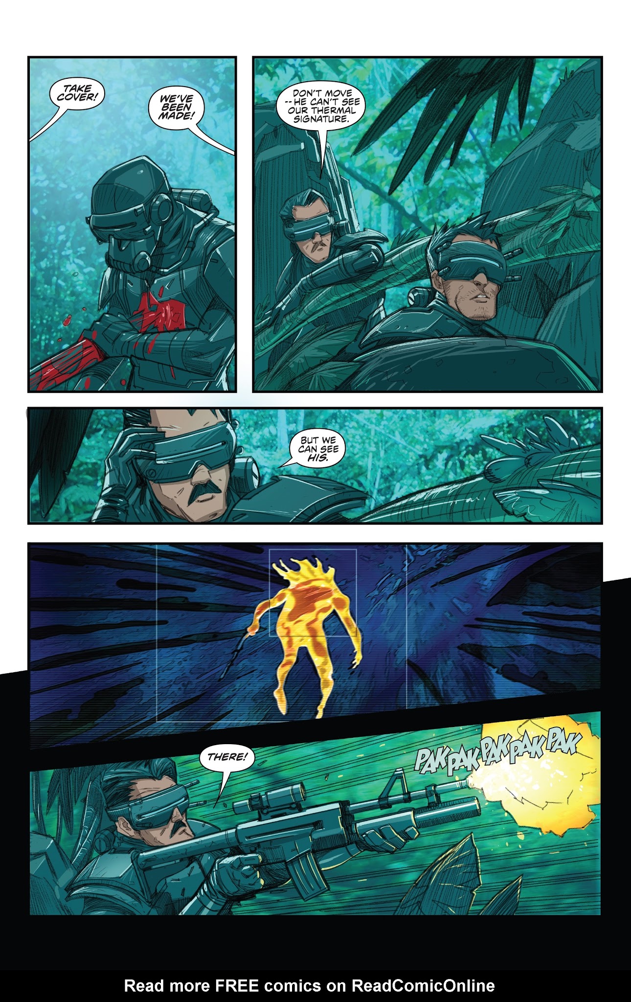 Read online Predator: Hunters comic -  Issue #3 - 20