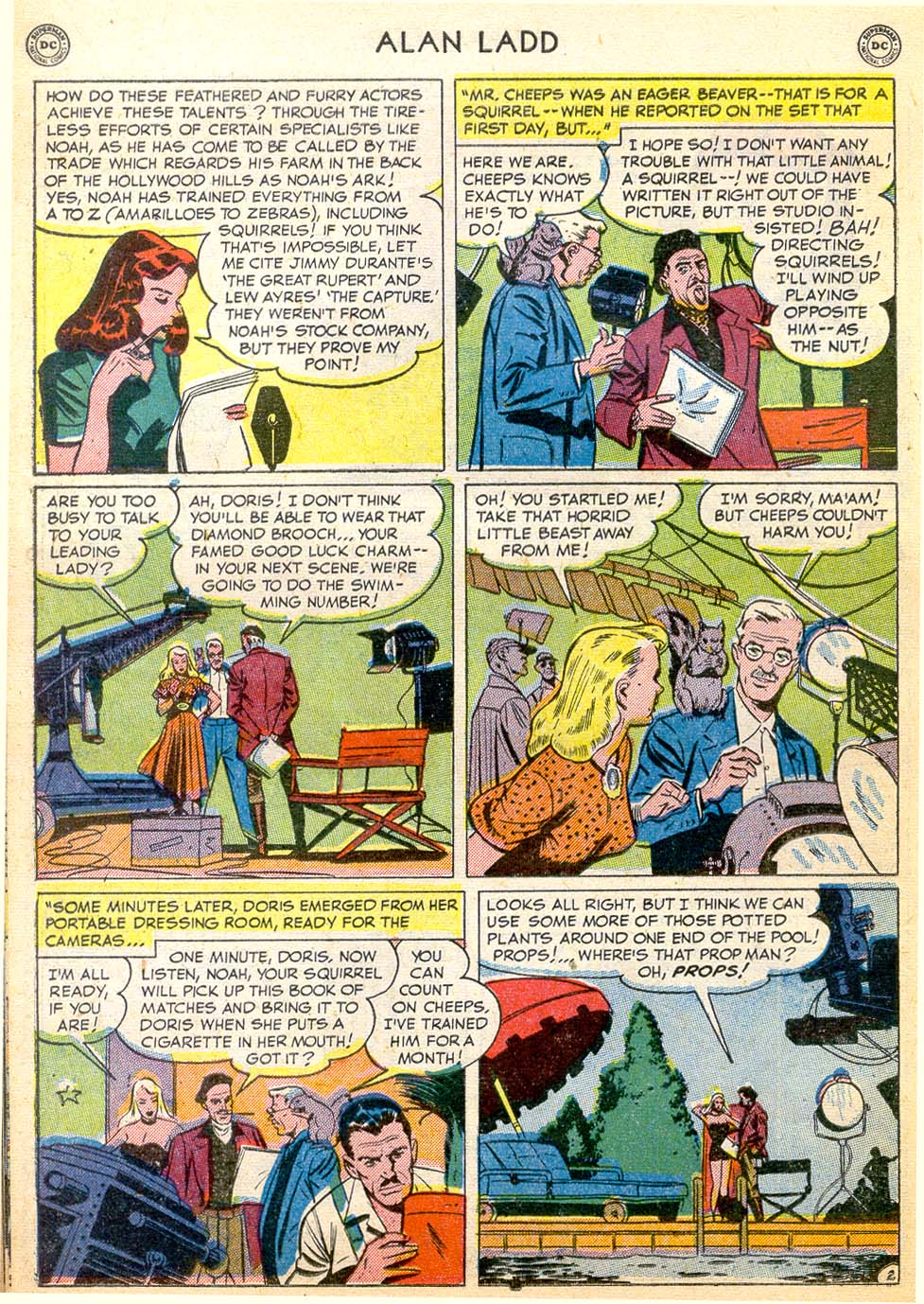 Read online Adventures of Alan Ladd comic -  Issue #9 - 32