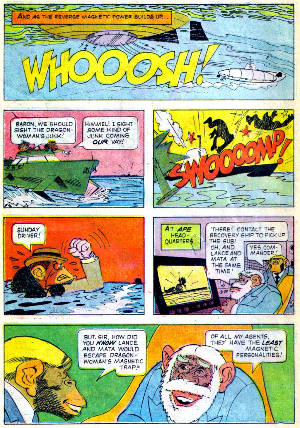 Read online Lancelot Link Secret Chimp comic -  Issue #1 - 22