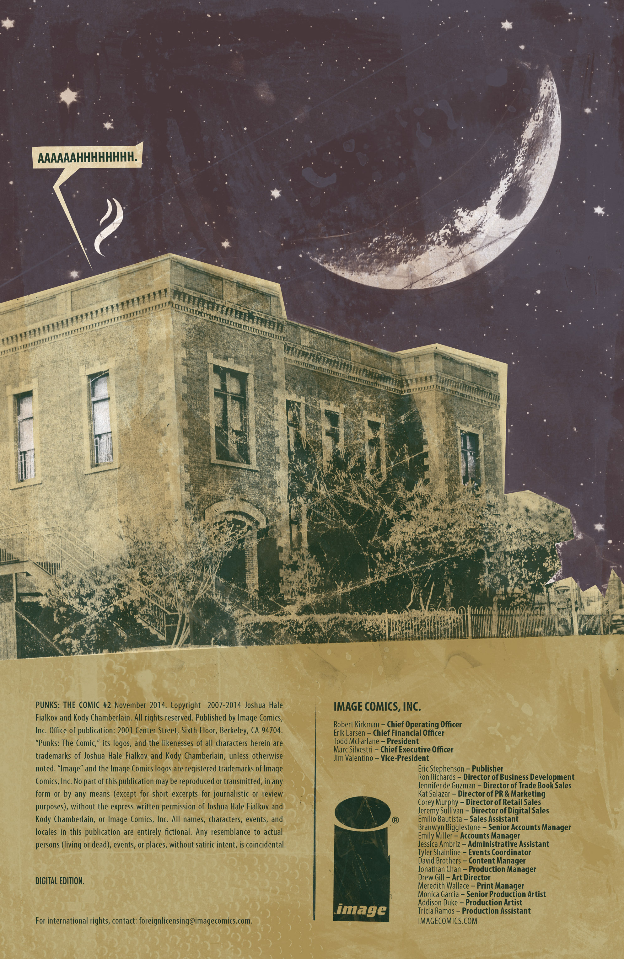 Read online Punks: The Comic comic -  Issue #2 - 3