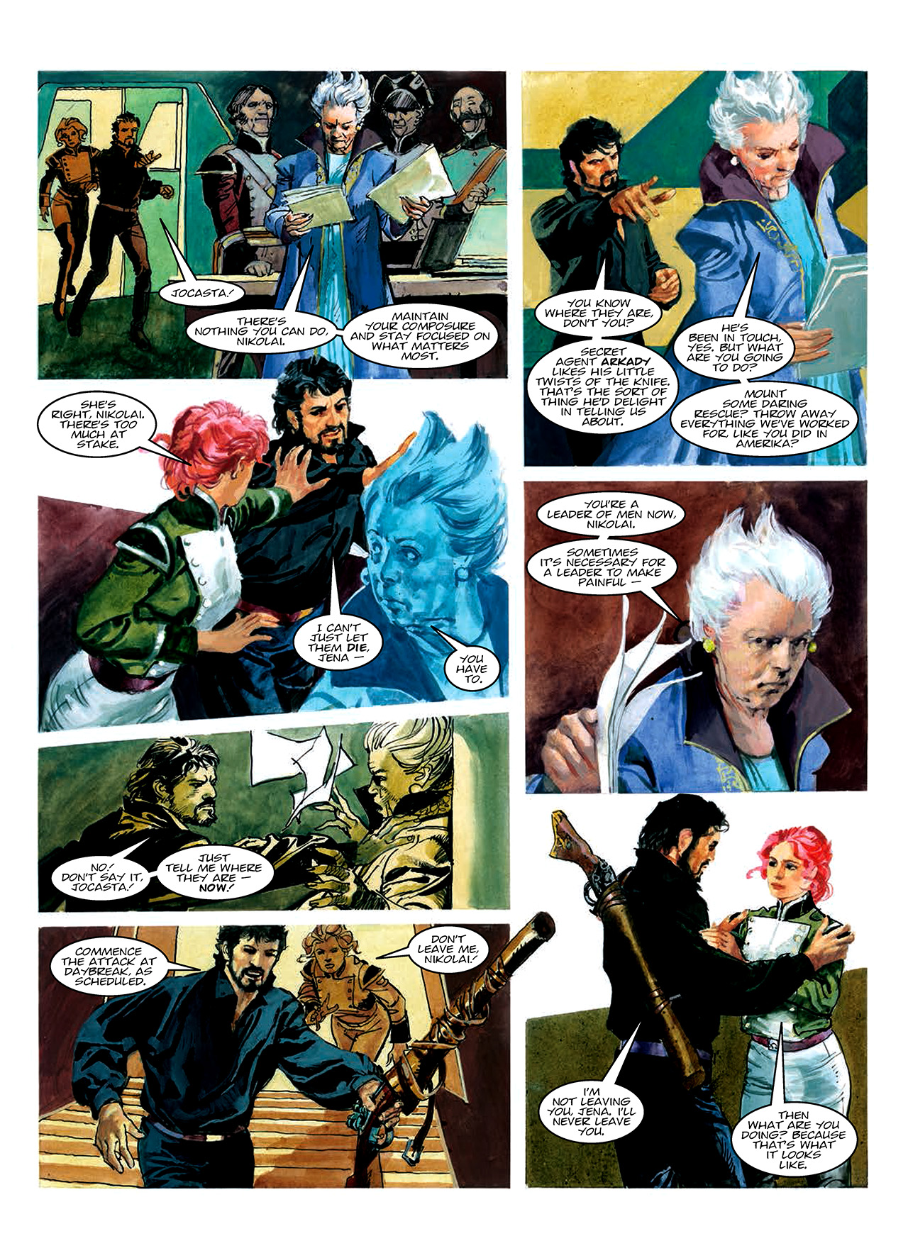 Read online Nikolai Dante comic -  Issue # TPB 10 - 47