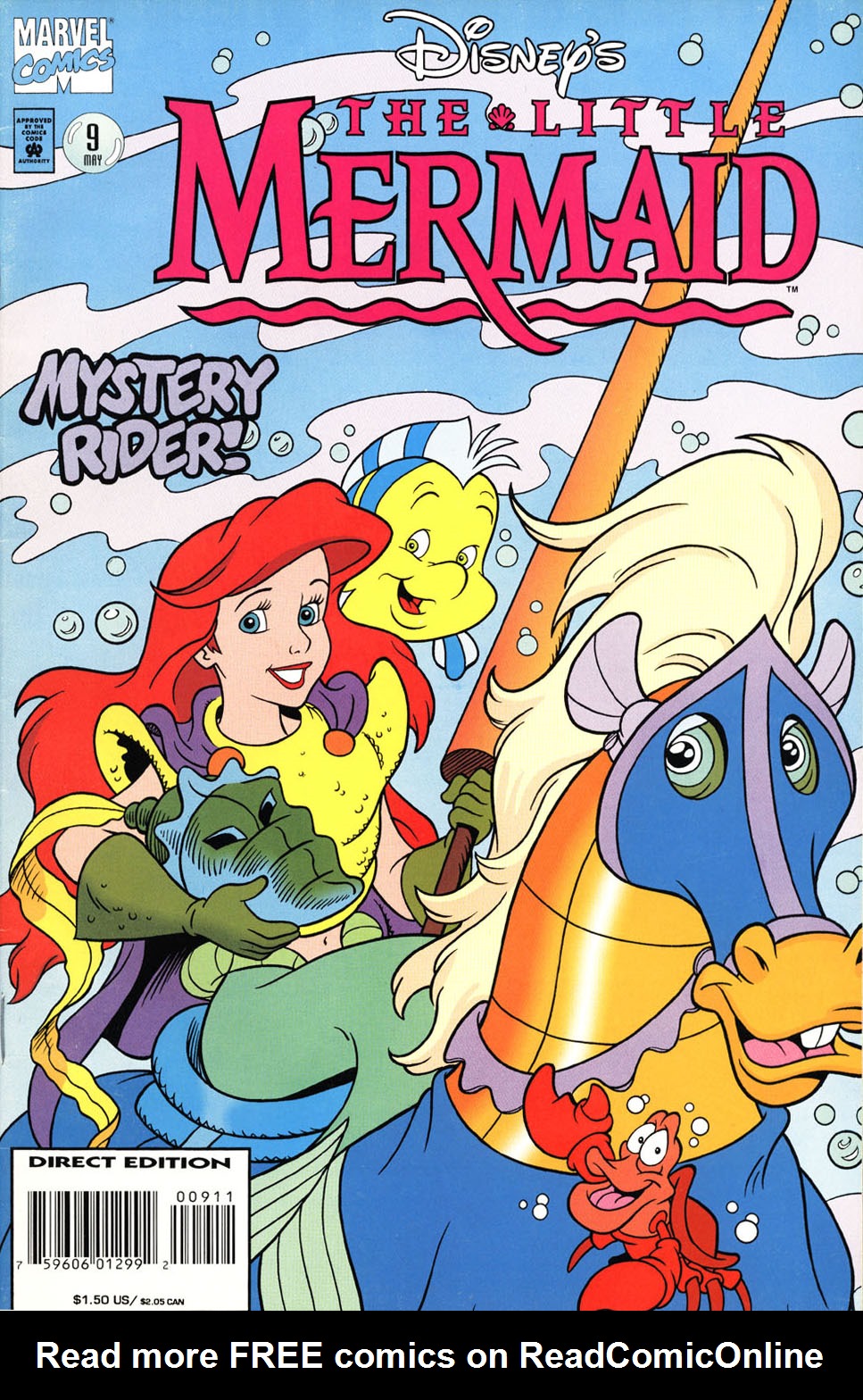 Read online Disney's The Little Mermaid comic -  Issue #9 - 1