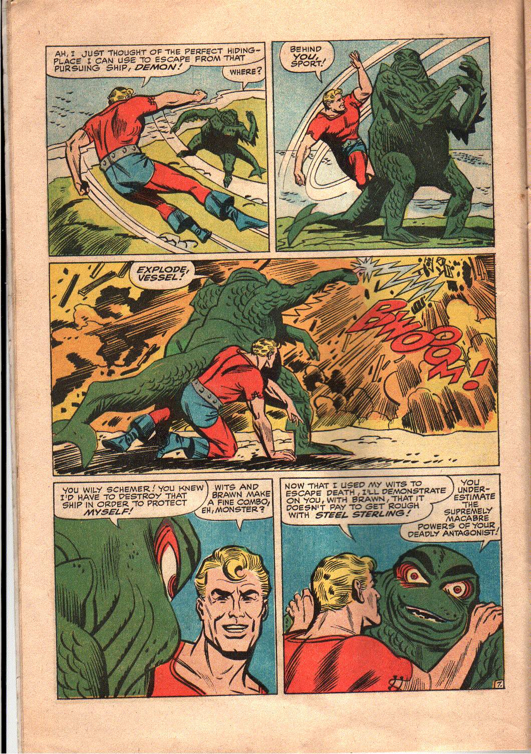 Read online The Mighty Crusaders (1965) comic -  Issue #7 - 8