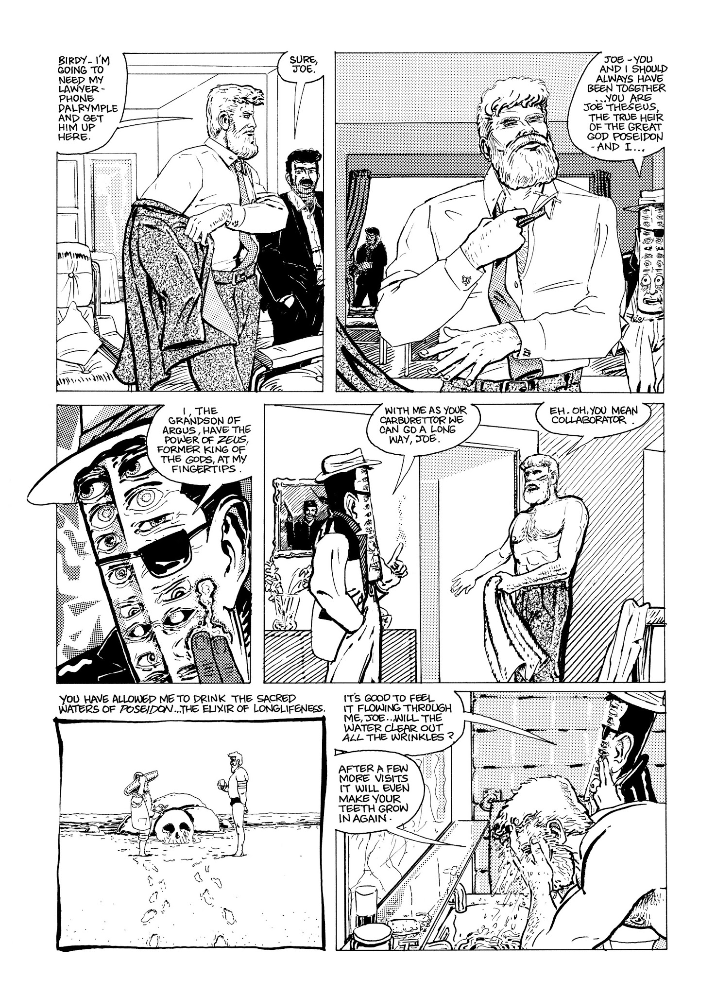 Read online Eddie Campbell's Bacchus comic -  Issue # TPB 1 - 110