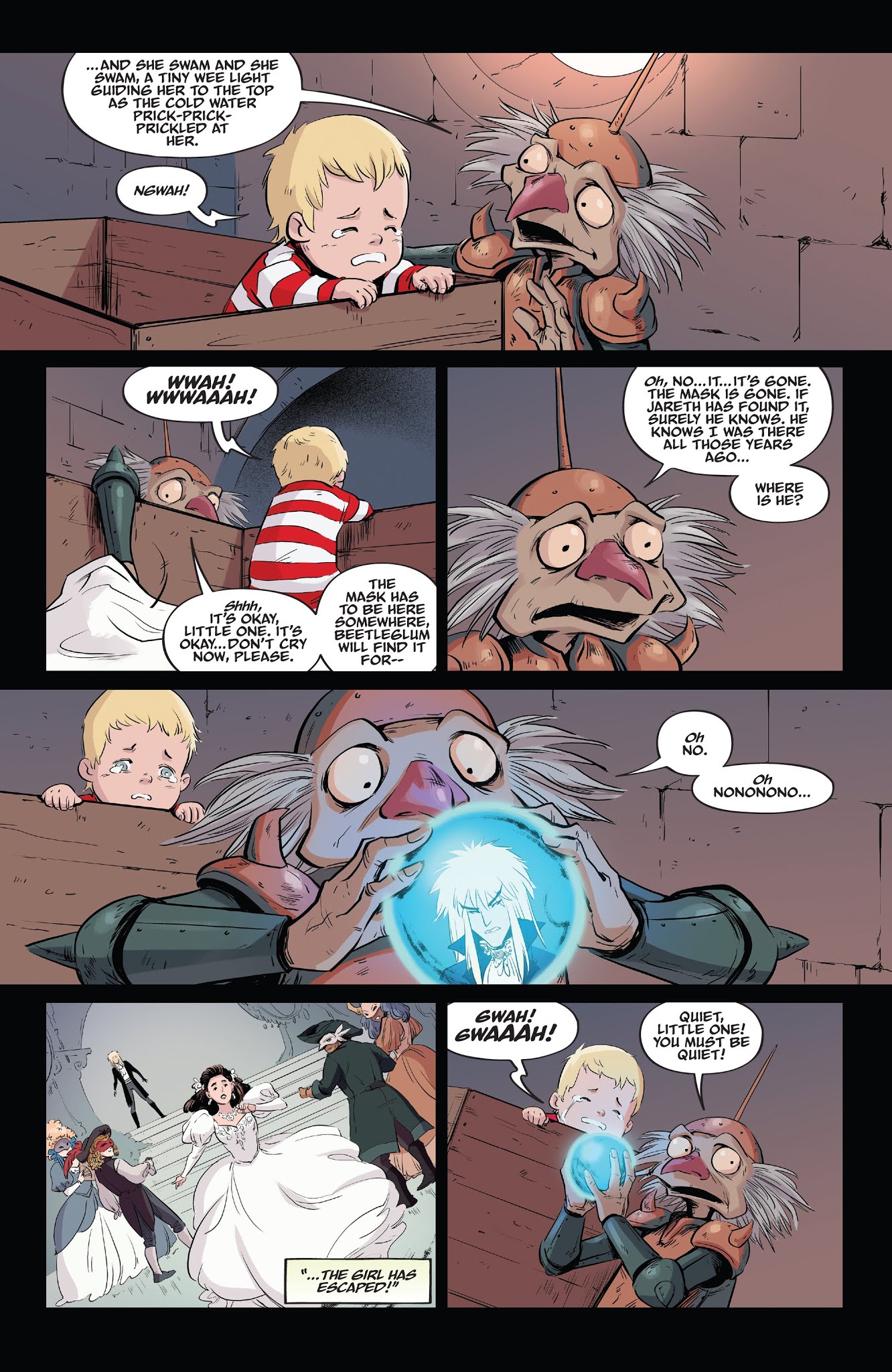 Read online Jim Henson's Labyrinth: Coronation comic -  Issue #9 - 19