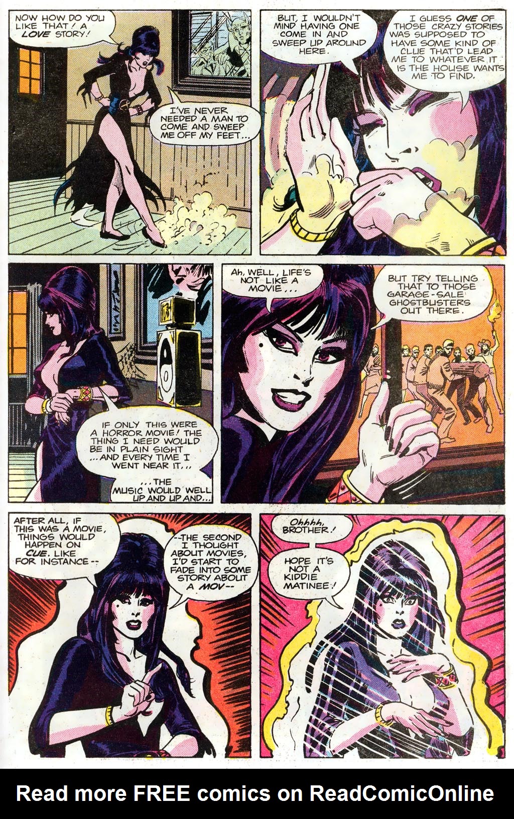 Read online Elvira's House of Mystery comic -  Issue #1 - 53