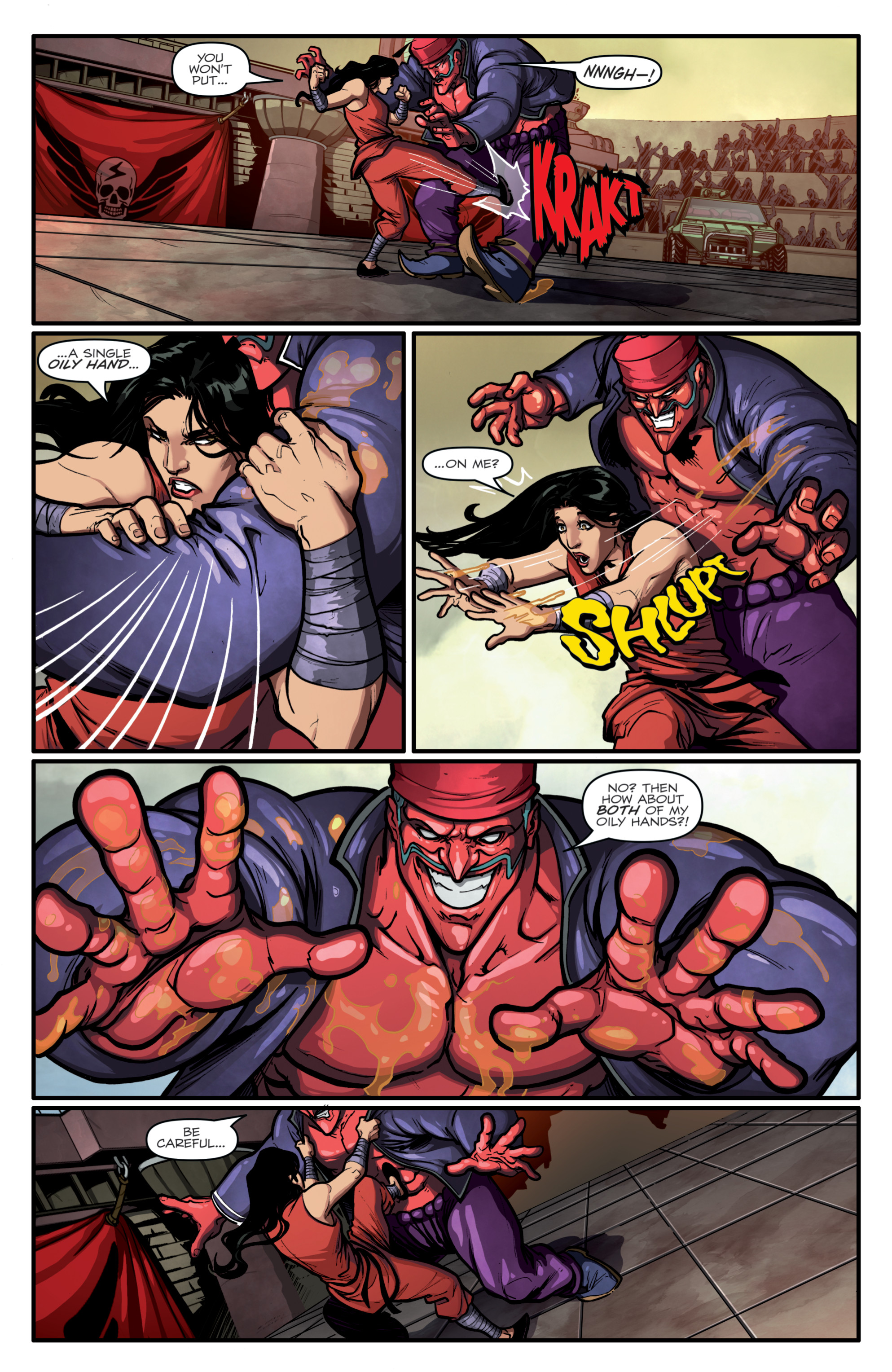 Read online Street Fighter X G.I. Joe comic -  Issue #3 - 9