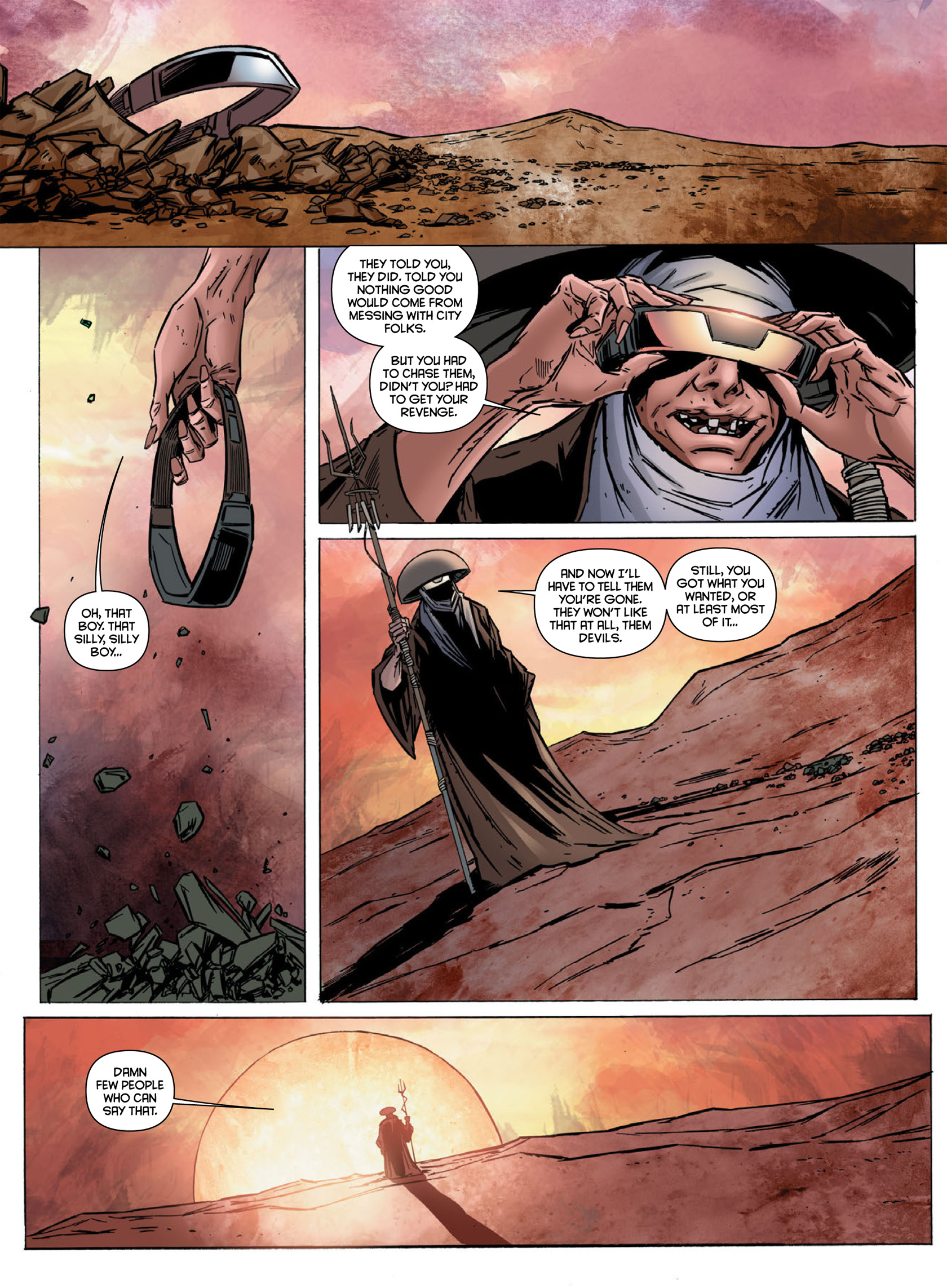 Read online Dredd: Dust comic -  Issue #2 - 22