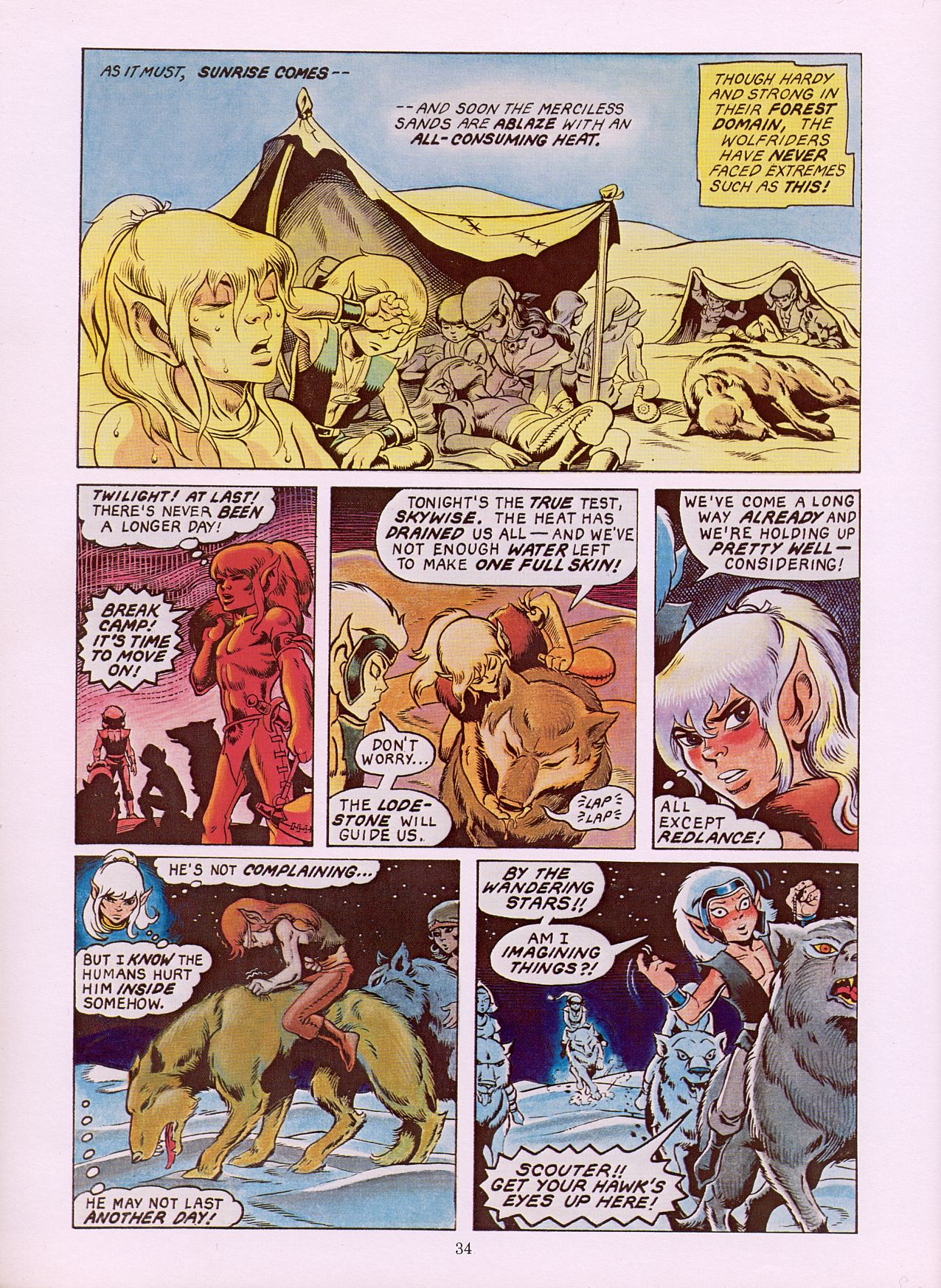Read online ElfQuest (Starblaze Edition) comic -  Issue # TPB 1 - 42