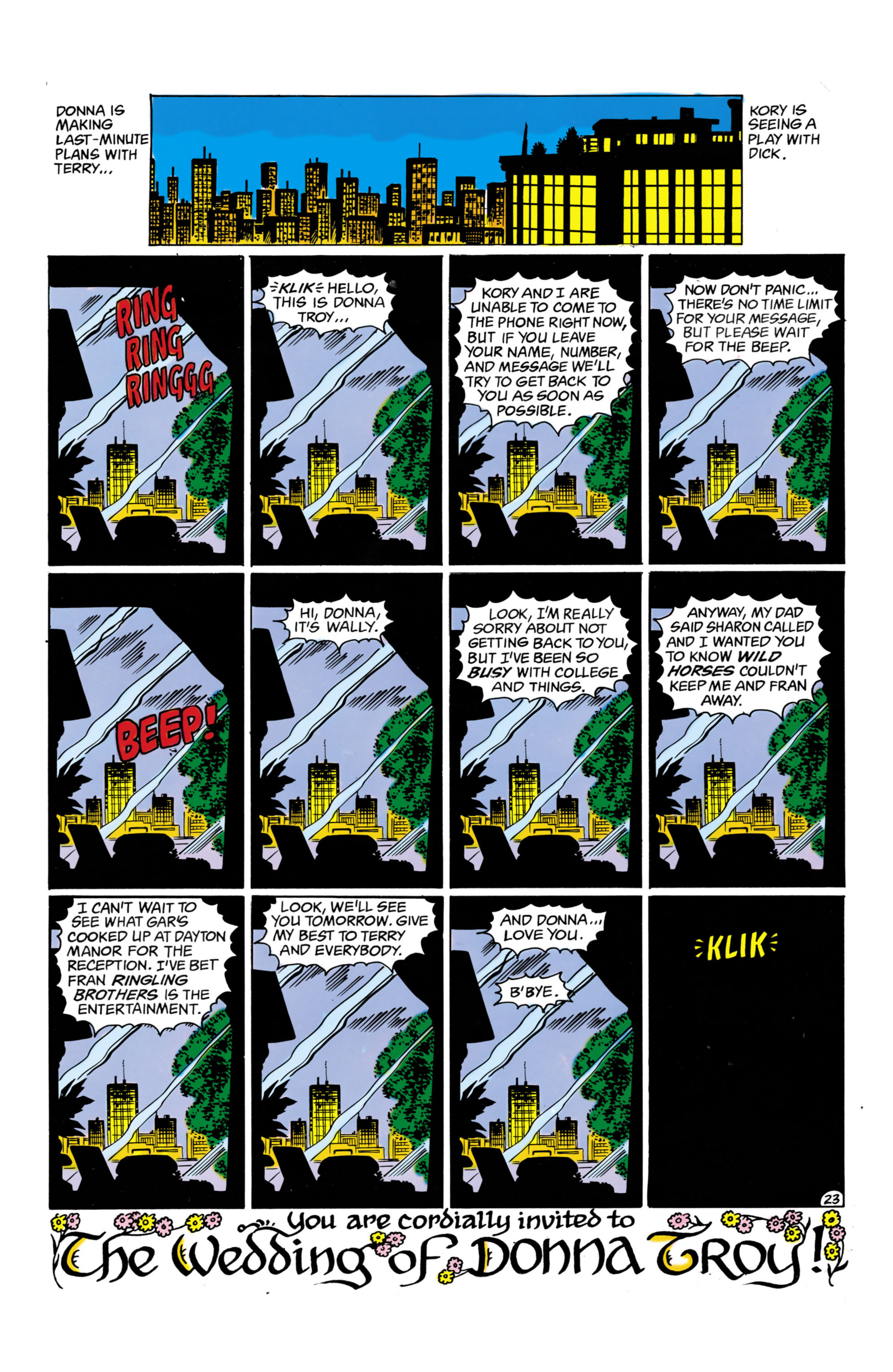 Read online Tales of the Teen Titans comic -  Issue #49 - 24