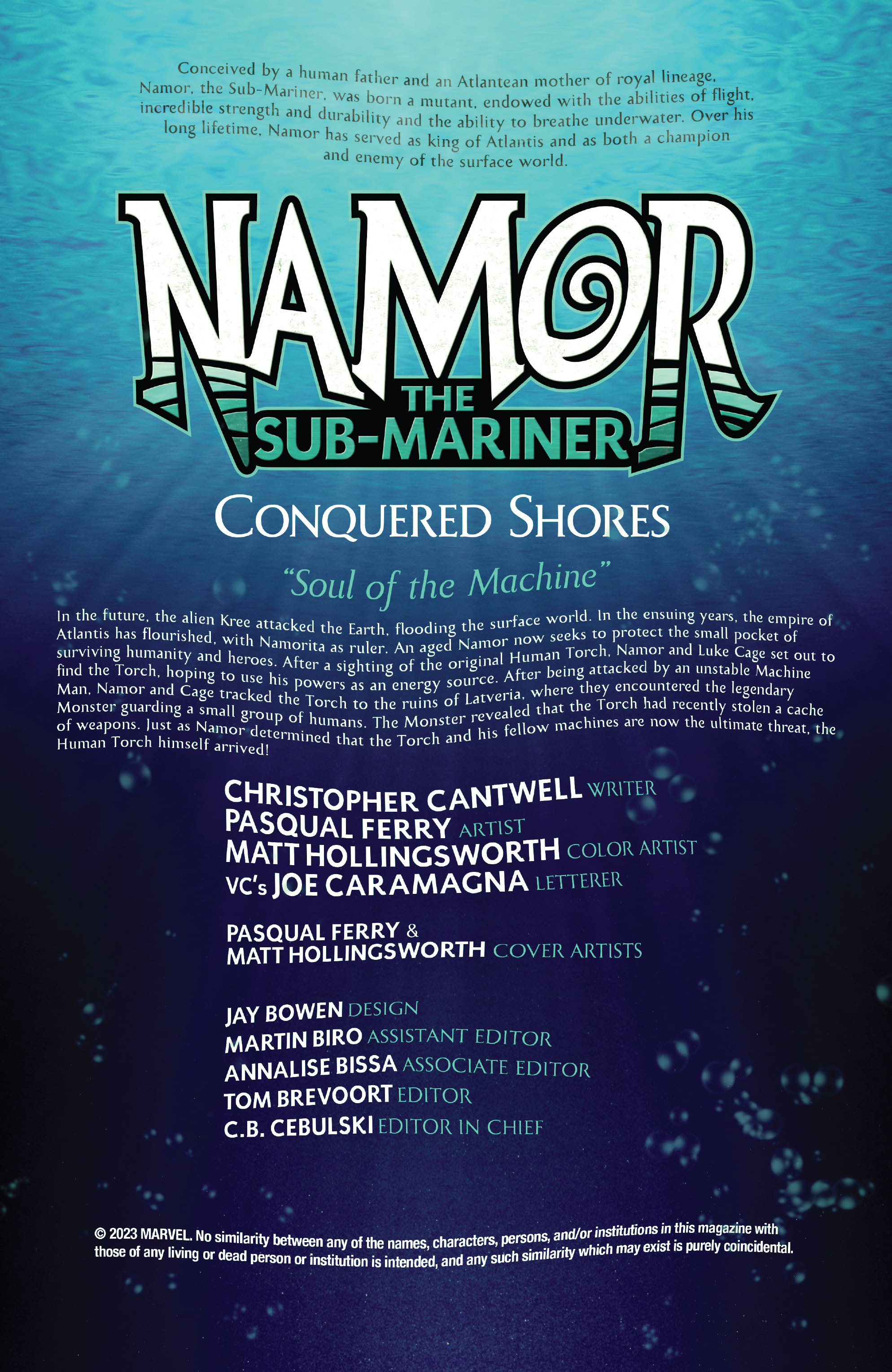 Read online Namor The Sub-Mariner (2022) comic -  Issue #4 - 3