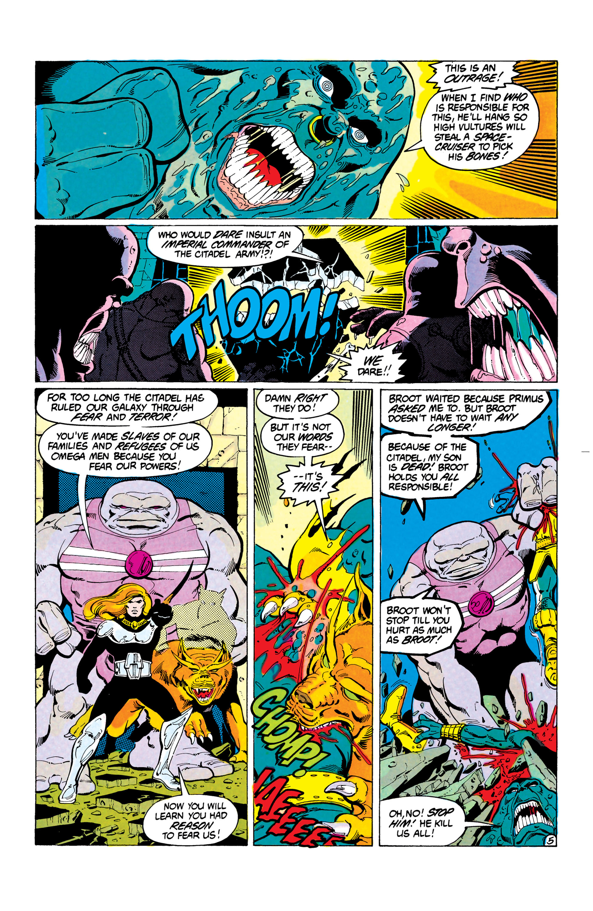 Read online The Omega Men (1983) comic -  Issue #1 - 6