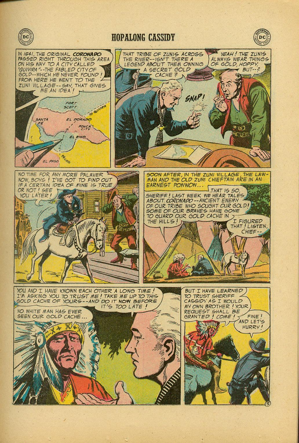 Read online Hopalong Cassidy comic -  Issue #100 - 17
