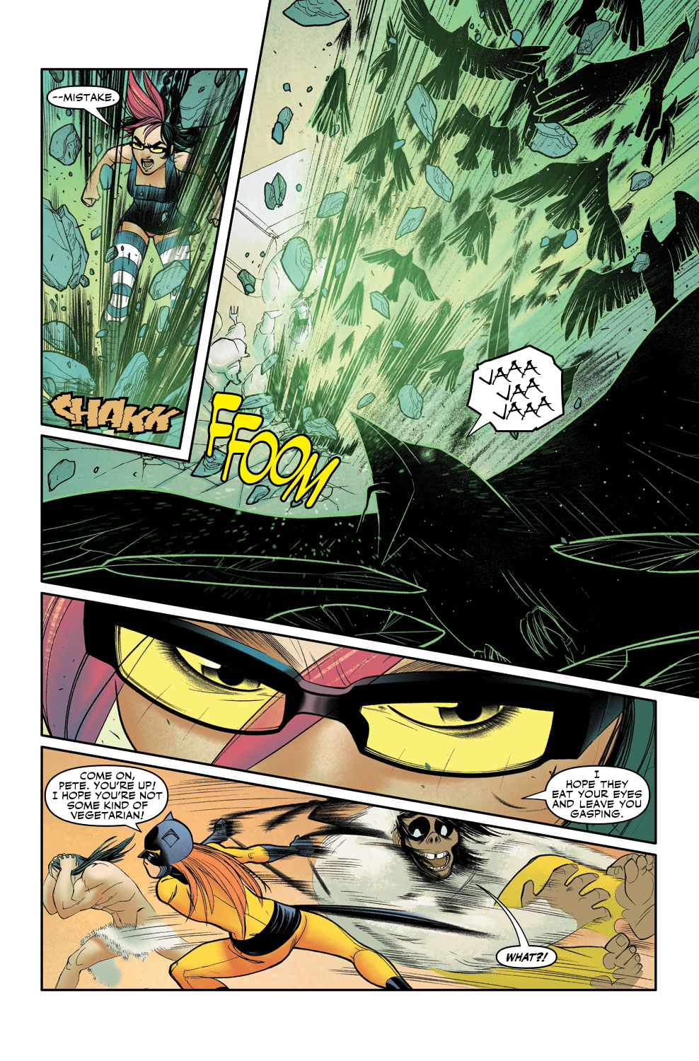 Read online Patsy Walker: Hellcat comic -  Issue #5 - 18