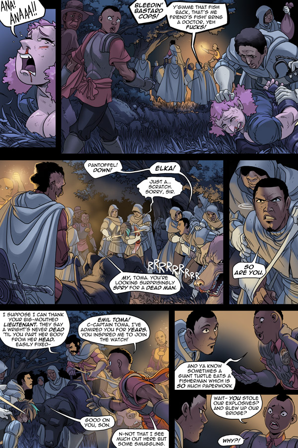 Read online Unsounded comic -  Issue #13 - 112