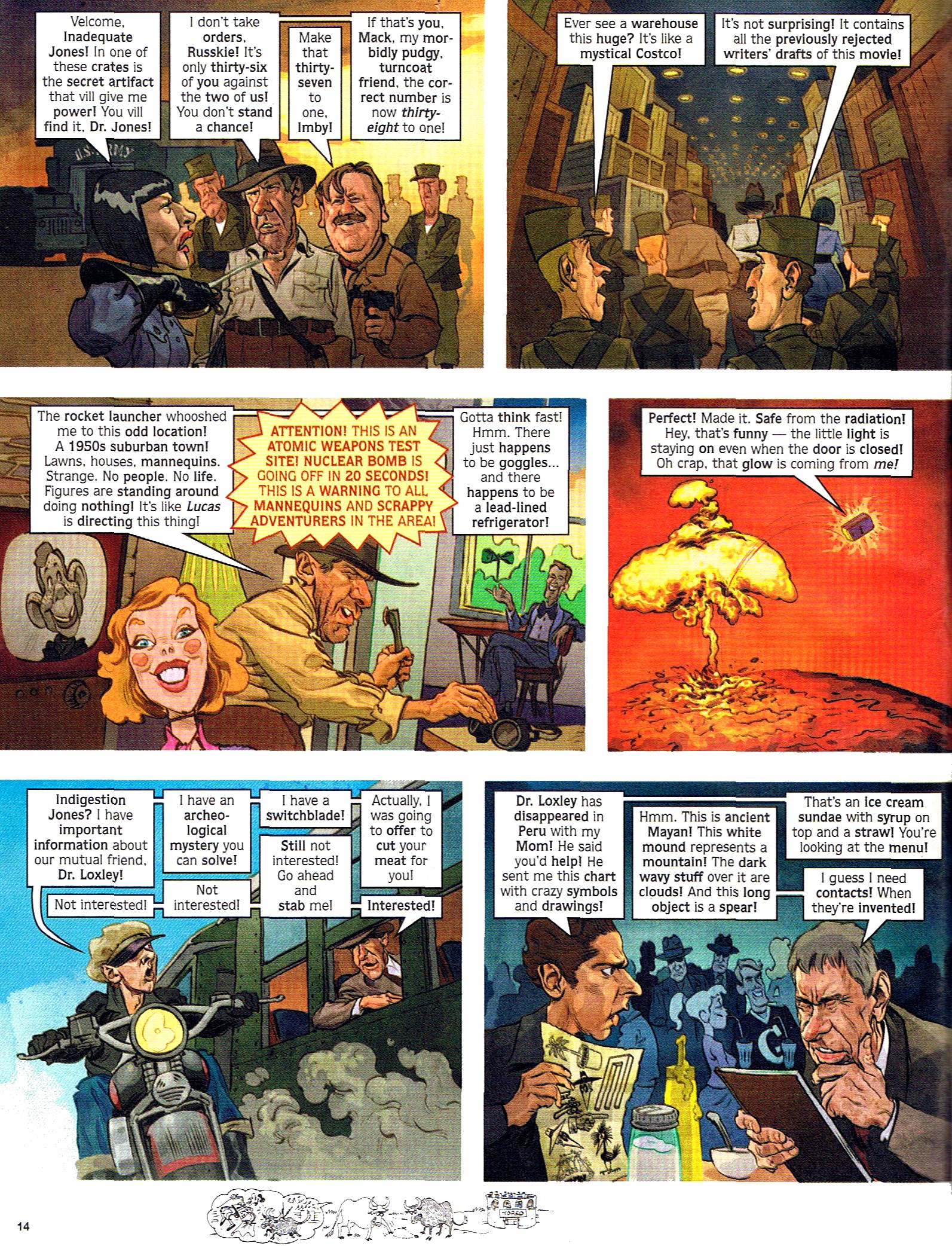 Read online MAD comic -  Issue #493 - 14