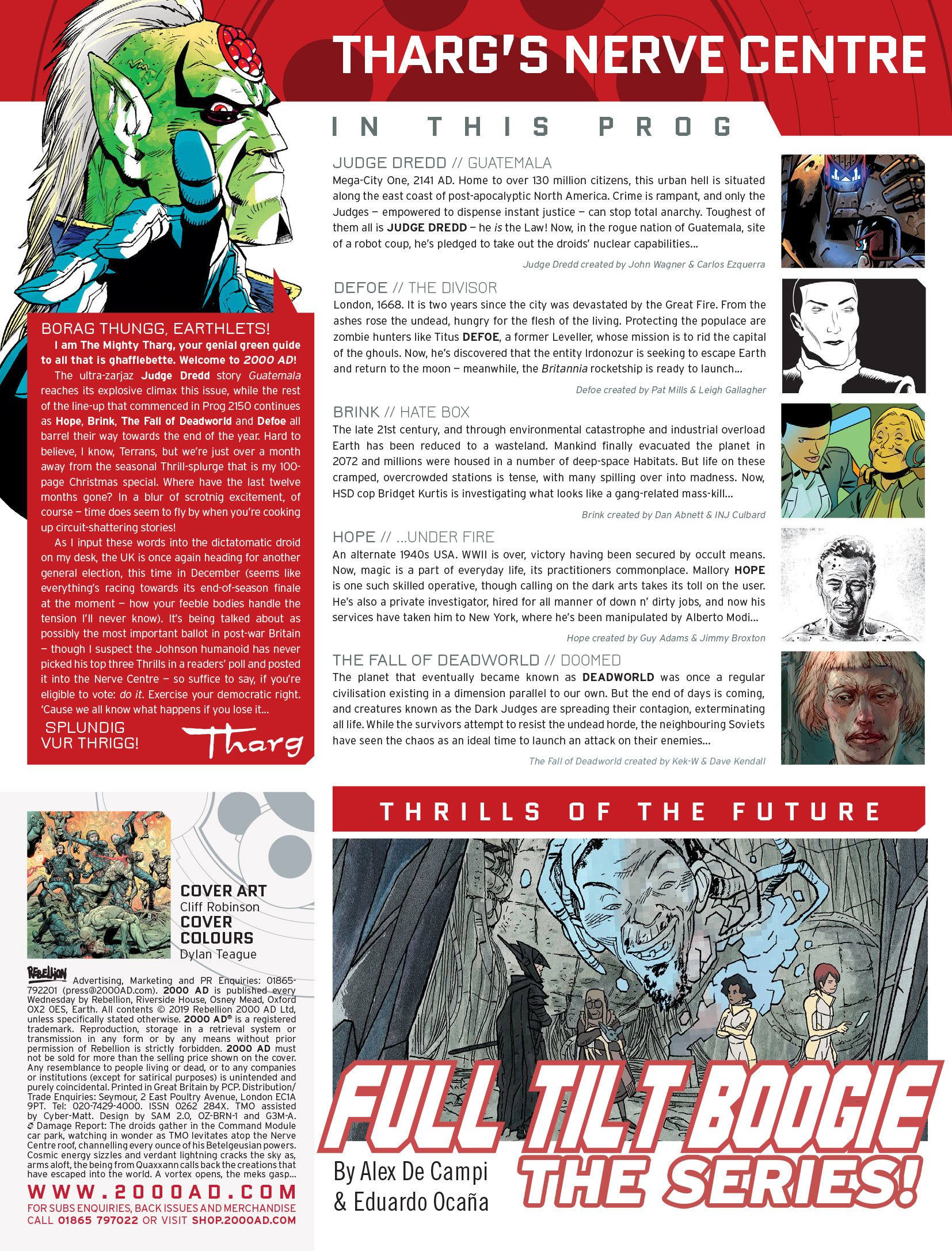 Read online 2000 AD comic -  Issue #2157 - 2